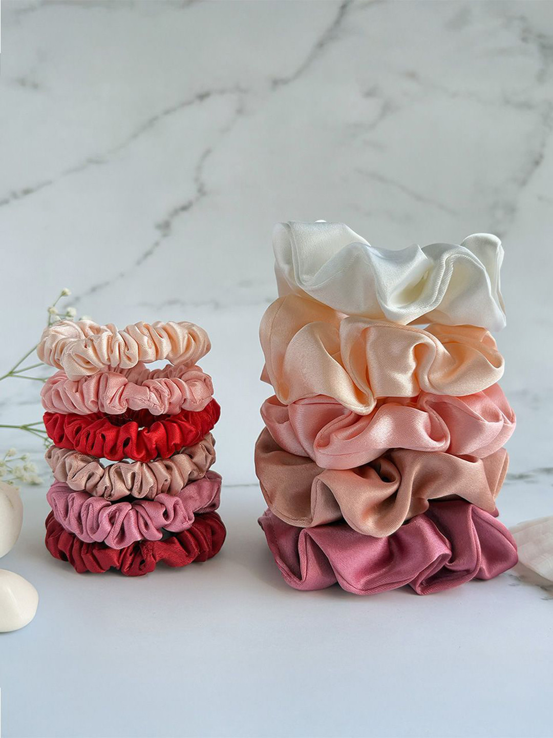 Silvr Bear Women Set of 11 Ponytail Holders