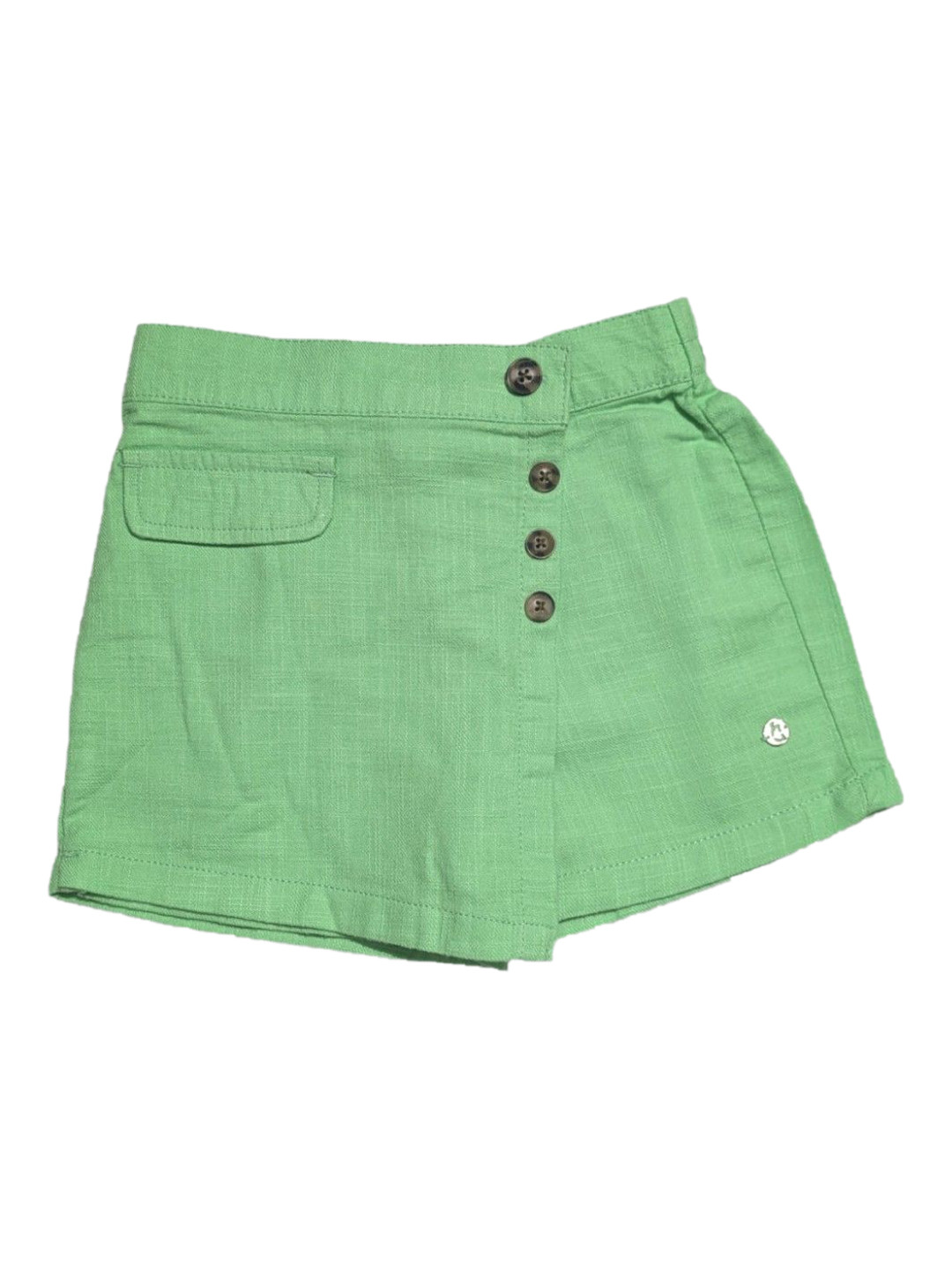 Gini and Jony Infant Girls Linen Above Knee Skorts