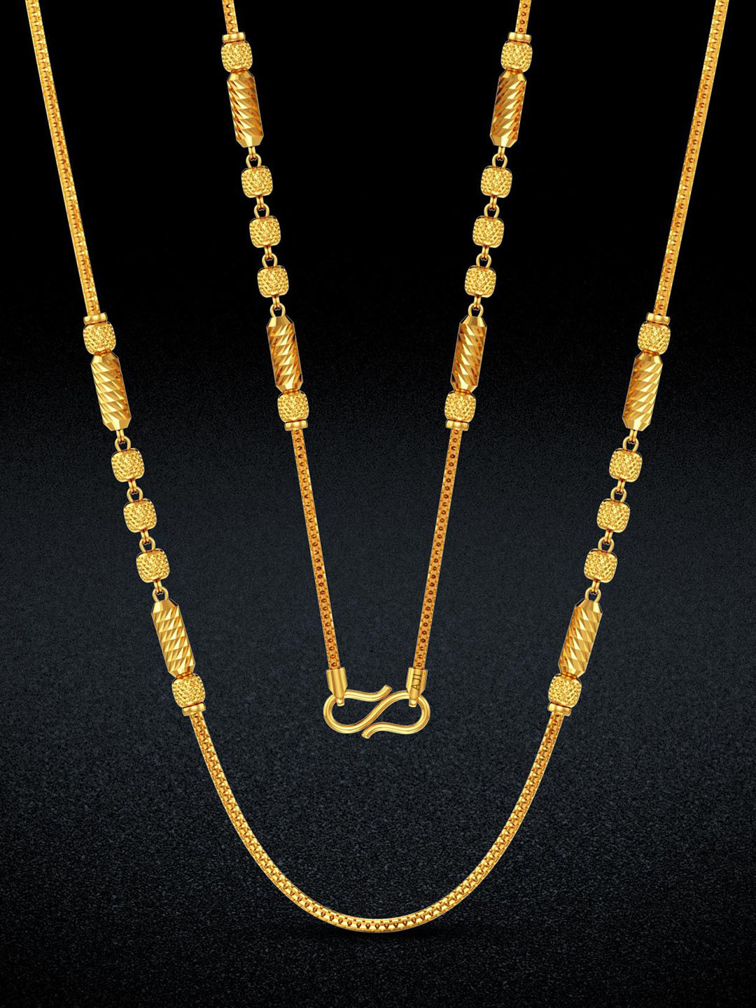 Beadscape Textures Gold Snake Chain