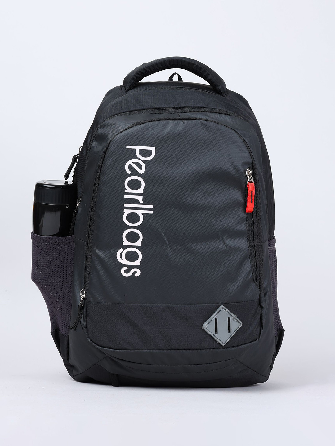 PB Pearlbags Unisex Brand Logo Printed Backpack