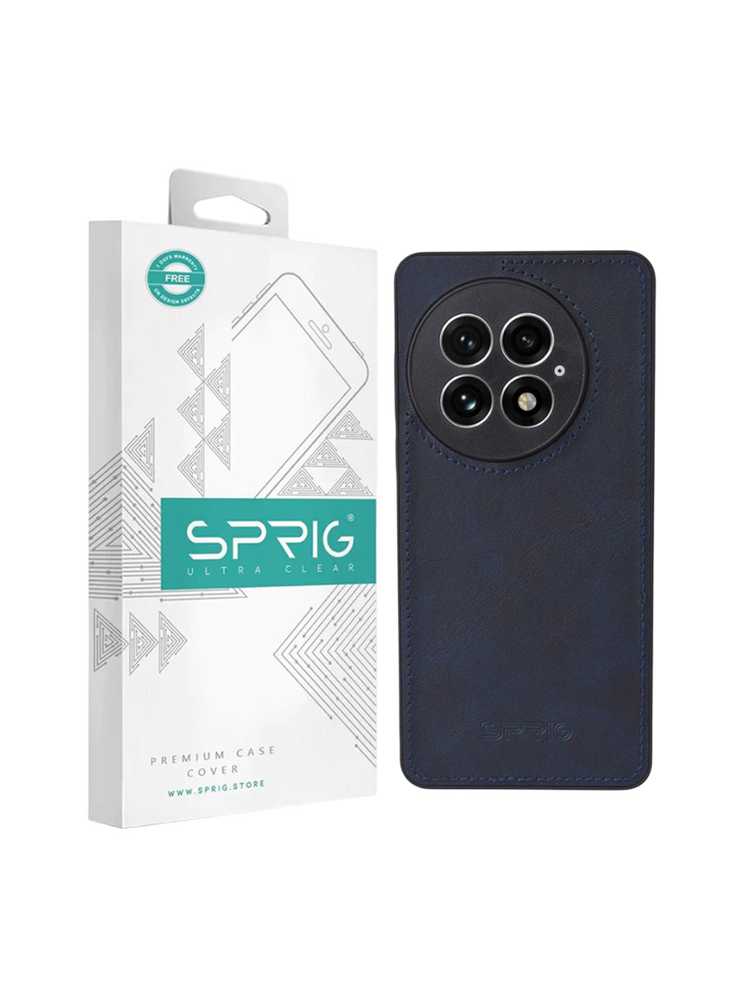 SPRIG OnePlus 13 5G Matte PU Leather Back Cover
