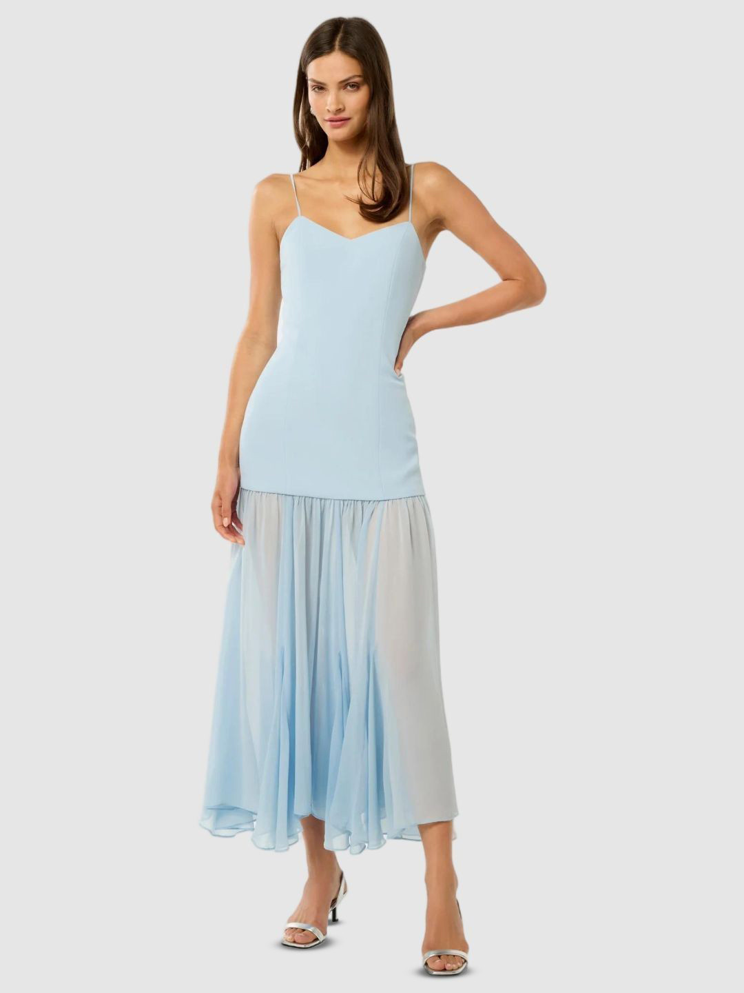 Forever New Shoulder Straps A-Line Dress