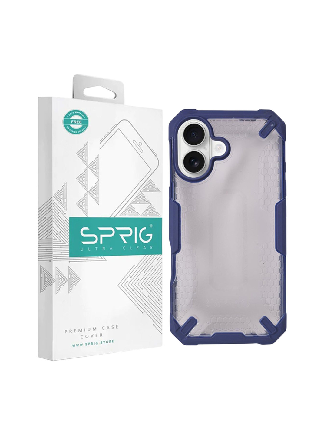 SPRIG iPhone 16 Armor Plan Back Cover