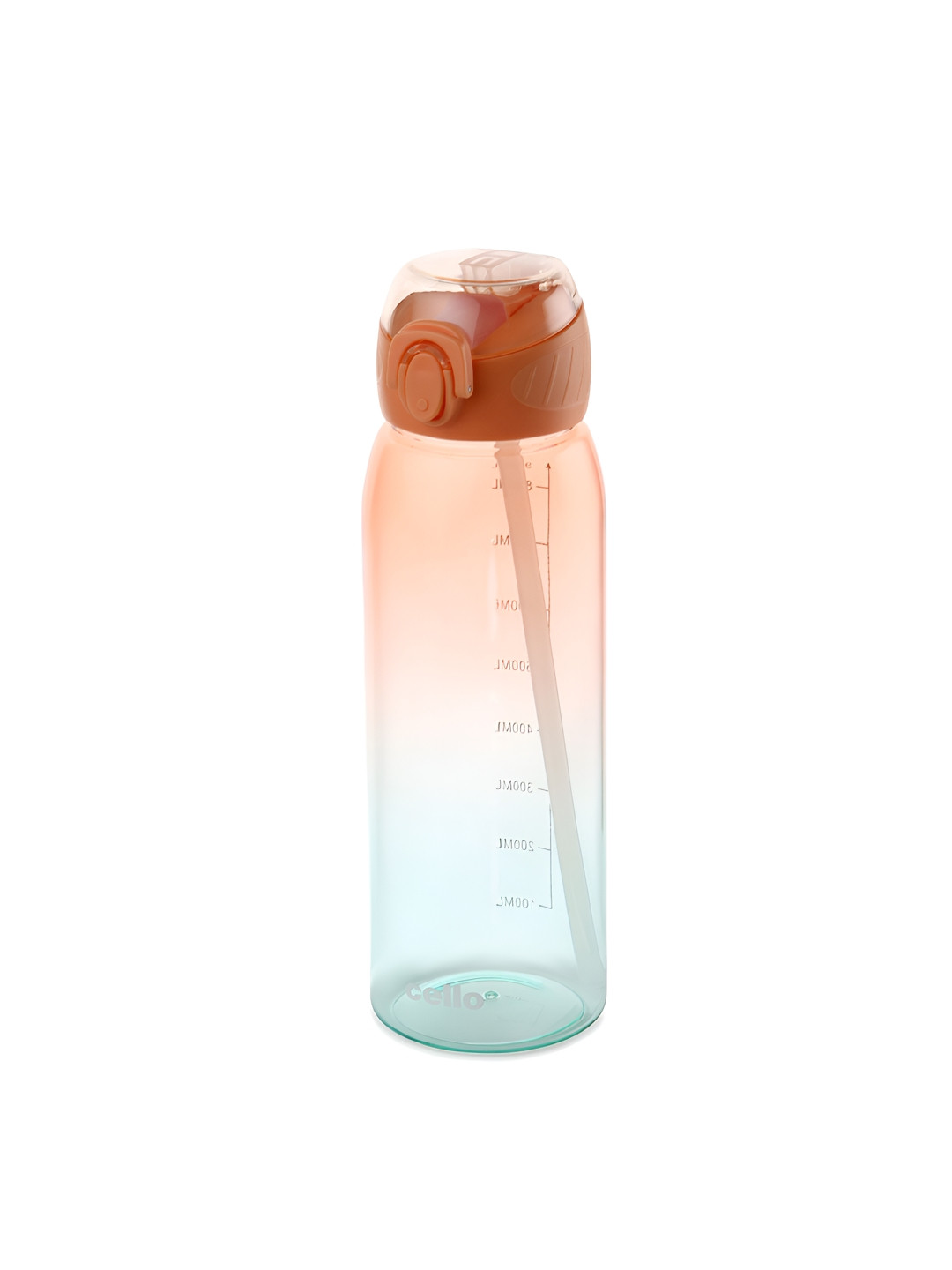 Cello Orange Plastic Solid Water Bottle 900ml