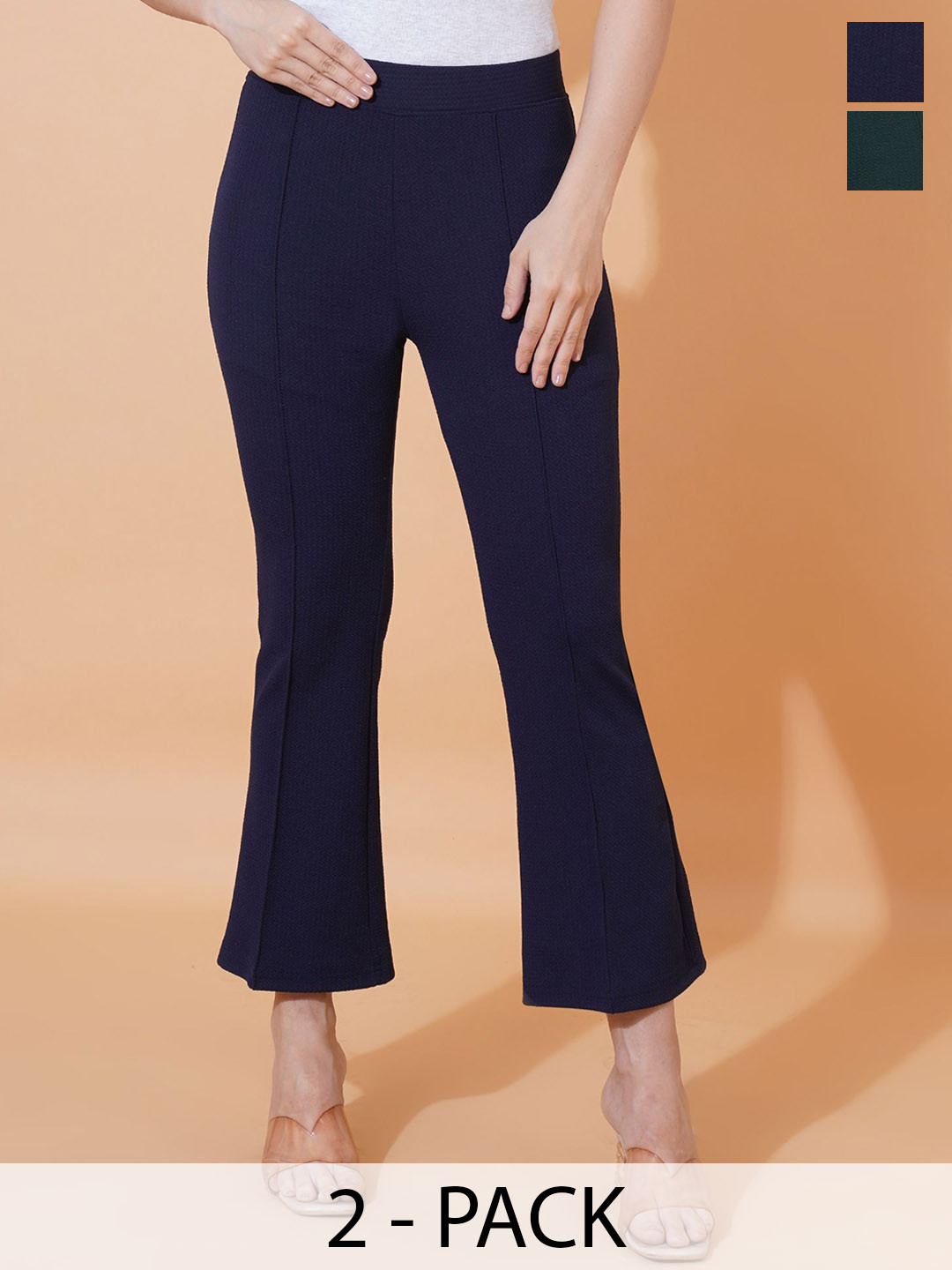 Kushi Flyer Women Pack Of 2 Comfort Trousers