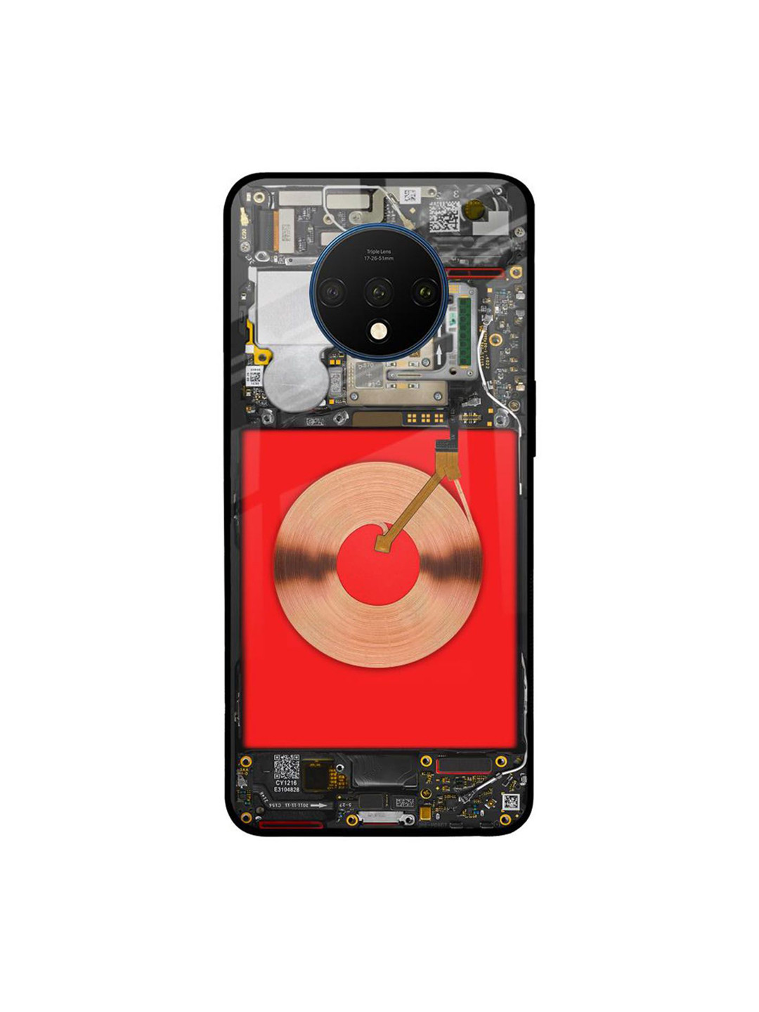 QRIOH Quirky Printed OnePlus 7T Back Case Mobile Accessories