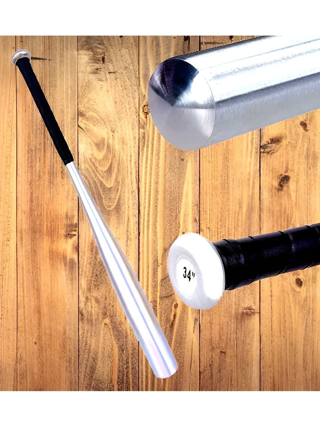 YMD Metal Baseball Bat With Rubber Grip