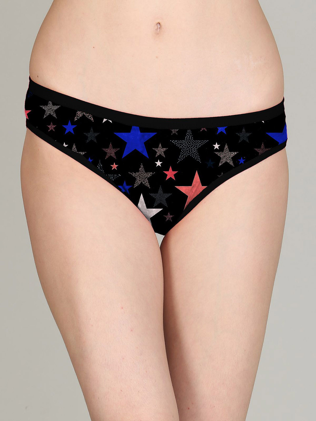 Lola Dola Printed Pure Cotton Mid-Rise Hipster Briefs + Panty(Print-01-001)