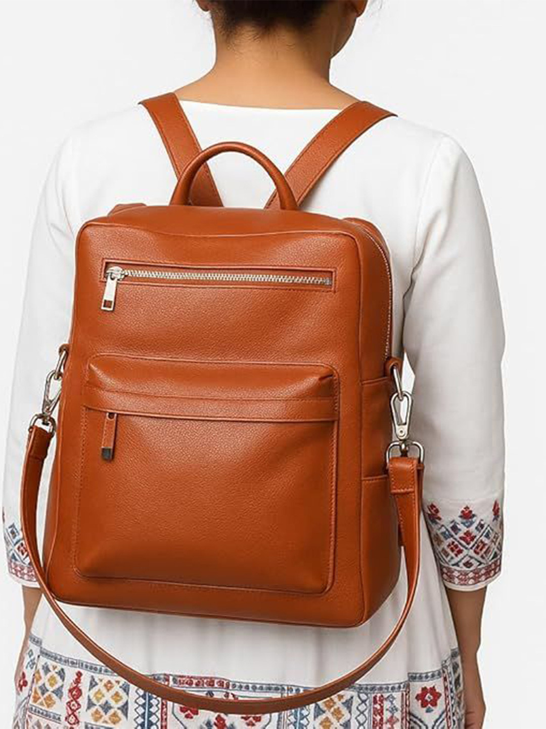 CLASSIC SMUGGLER Girls Leather Ergonomic Backpack