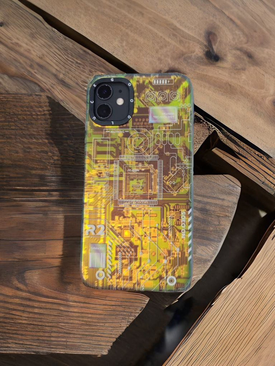 CASE CREATION Tropical Printed iPhone 13 Pro Max Bumper Case Mobile Cover