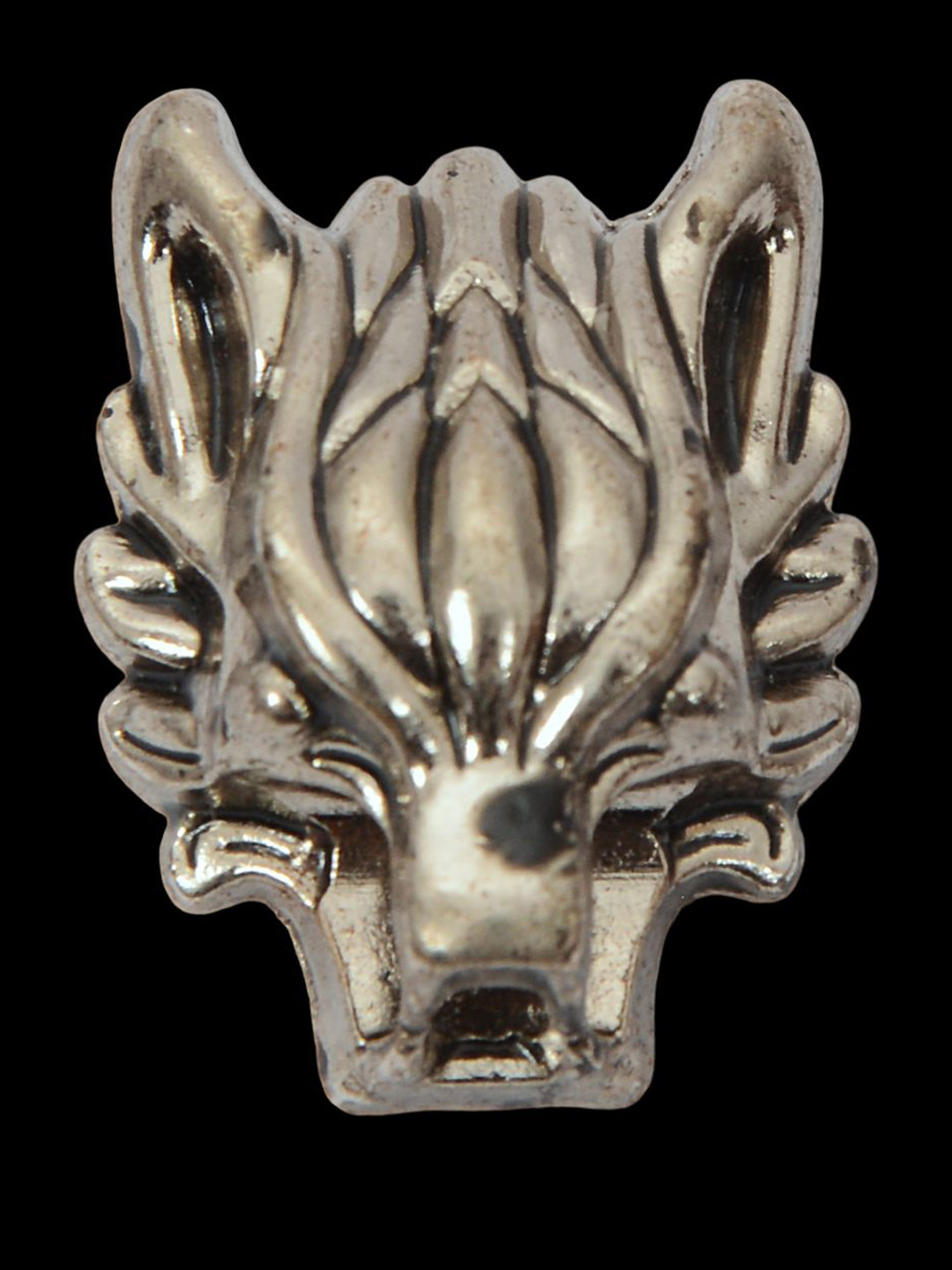 Curren Wolf Head Lapel Pin Brooch