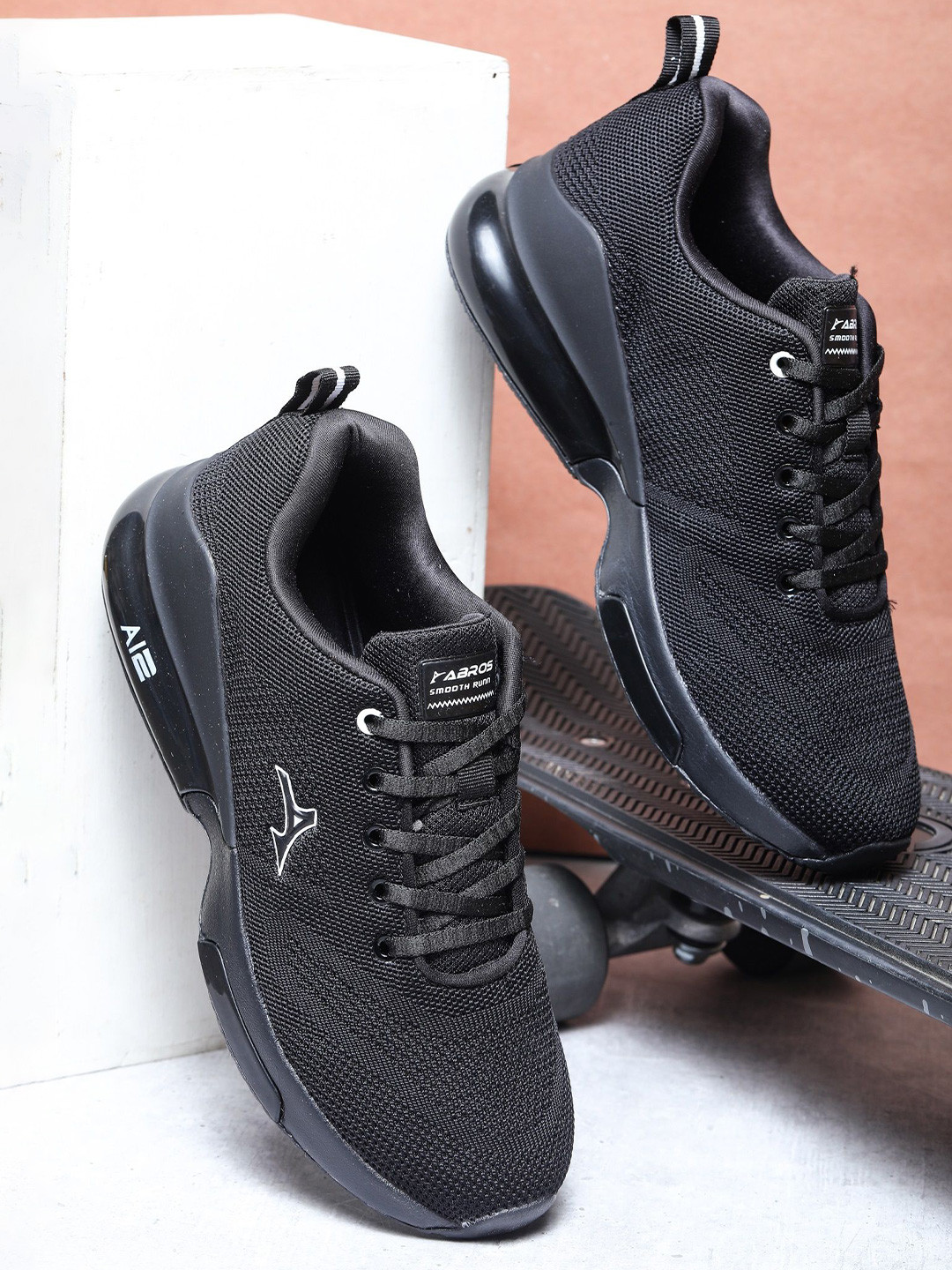 ABROS Gretal Men Mesh Running Non-Marking Shoes