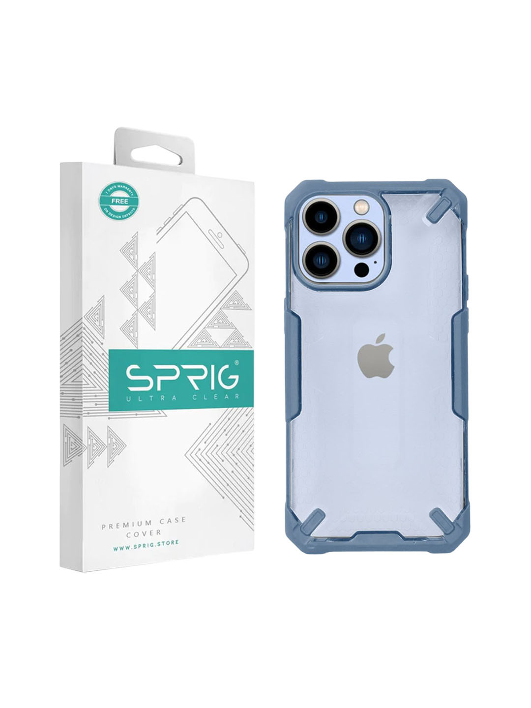SPRIG iPhone 15 Pro Armor Plan Back Cover