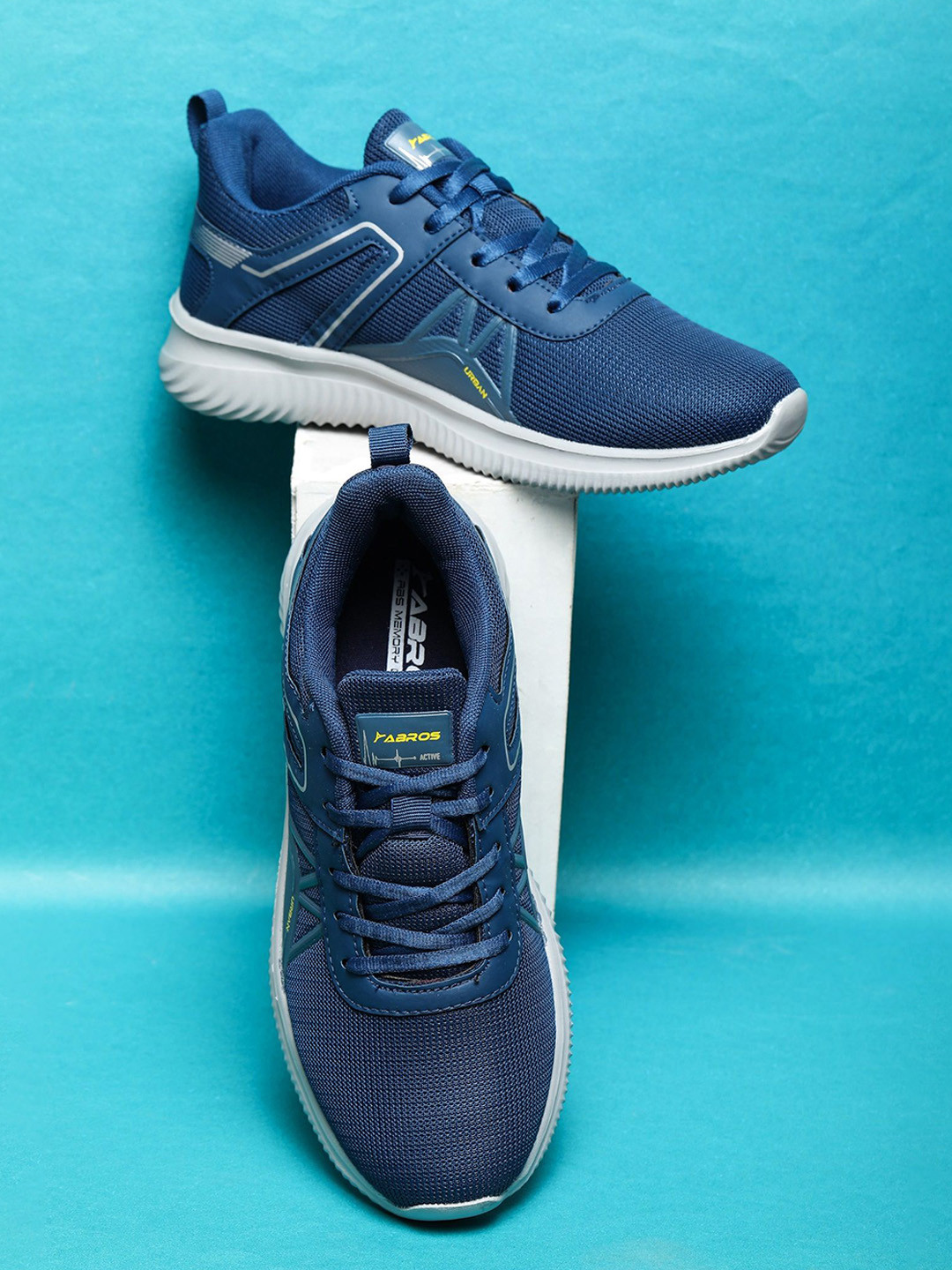 ABROS Men Enigma Mesh Running Non-Marking Shoes