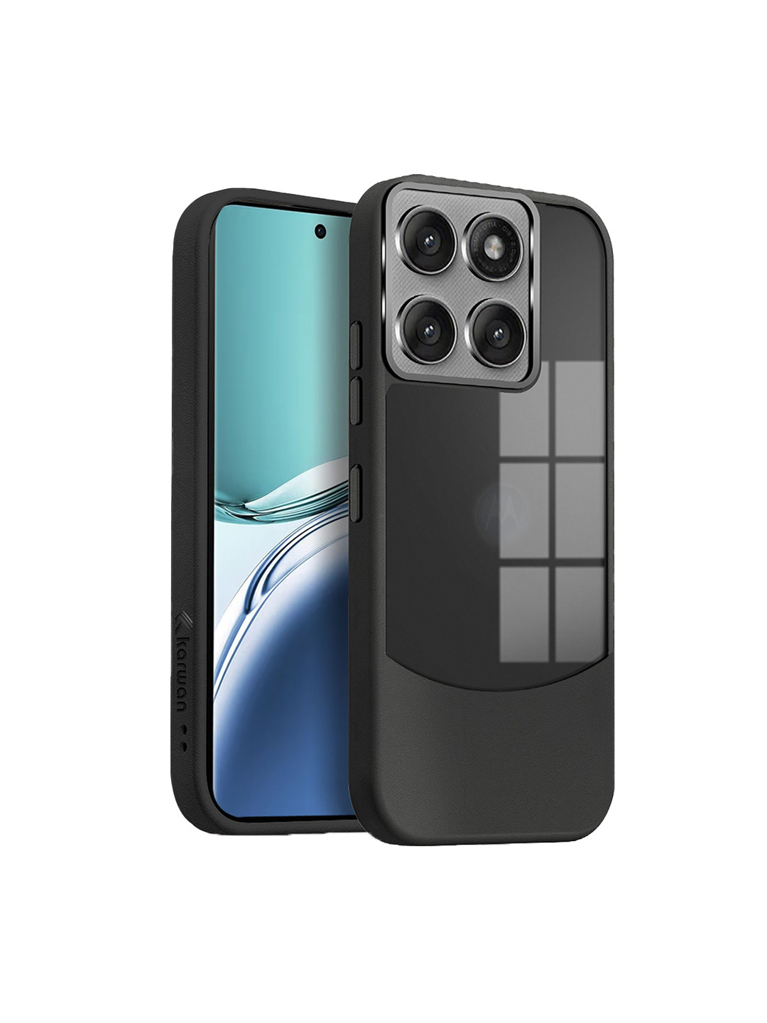Karwan Moto Edge 60 Fusion Back Case Mobile Accessories