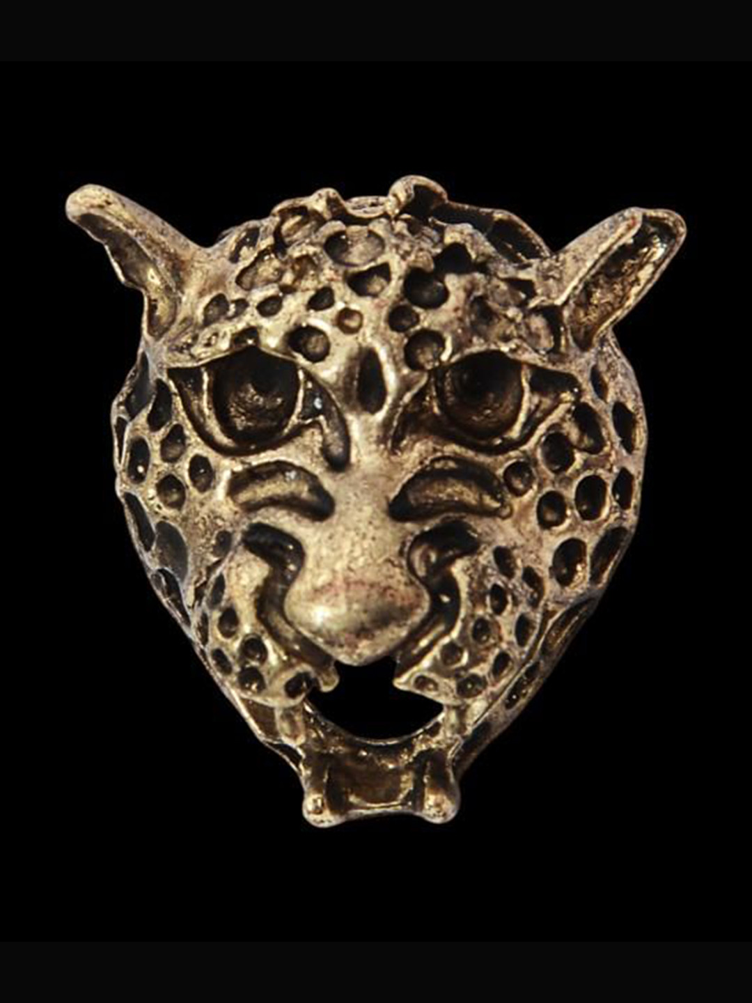 Curren Leopard Tie Tack Brooch