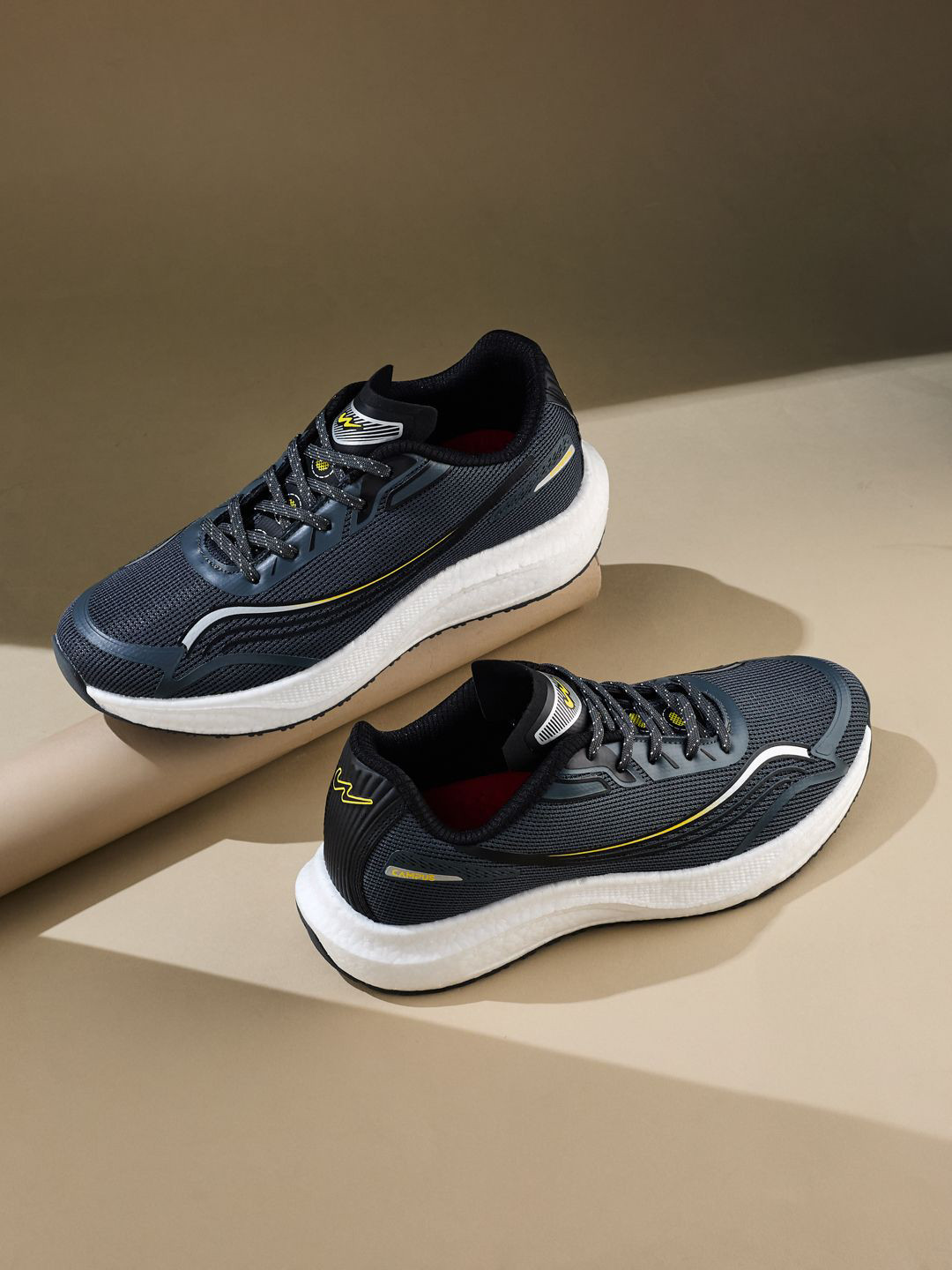 Campus Men JARVIS Mesh Regular Running Non-Marking Shoes