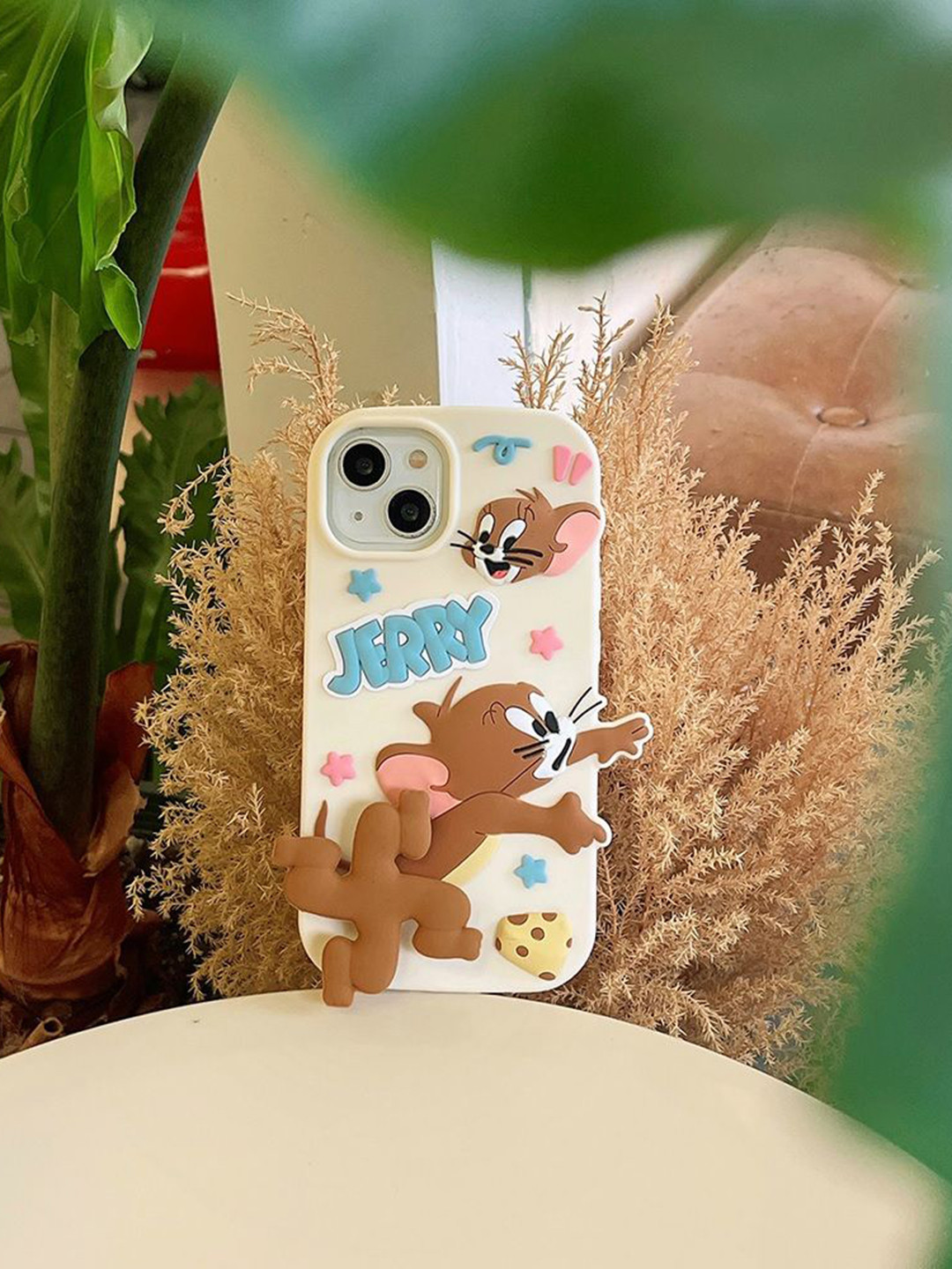 CASE CREATION Women Cartoon Characters Printed iPhone 15 Pro Max Case Mobile Accessories