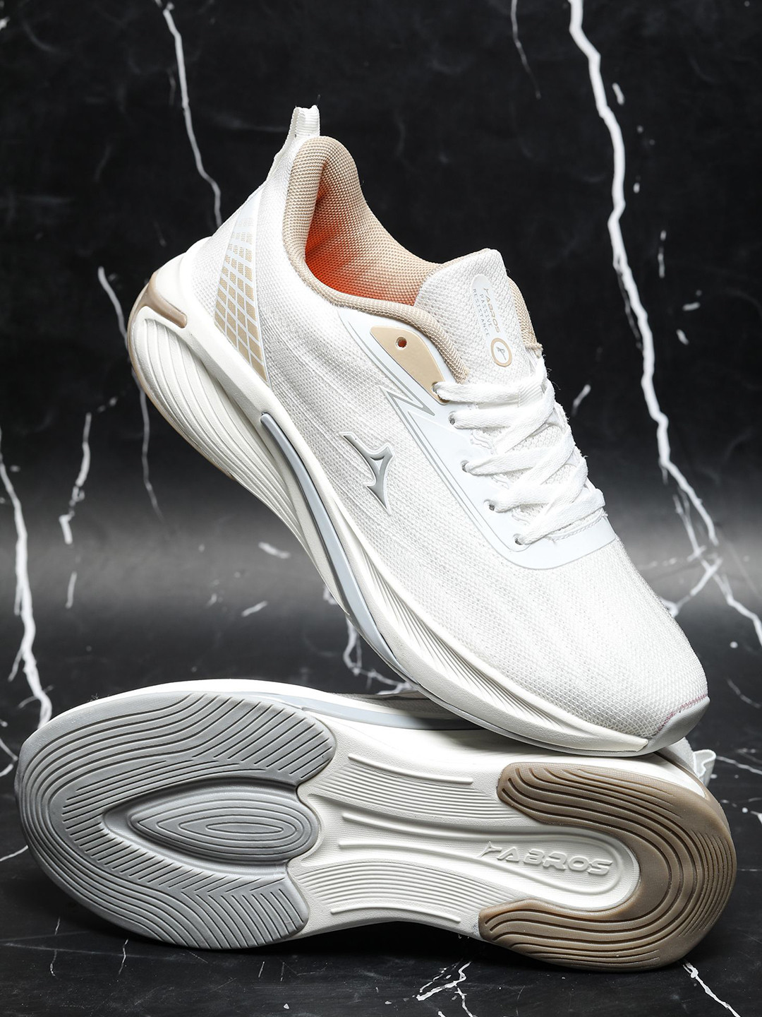 ABROS Slayer-On Men Mesh Running Non-Marking Shoes