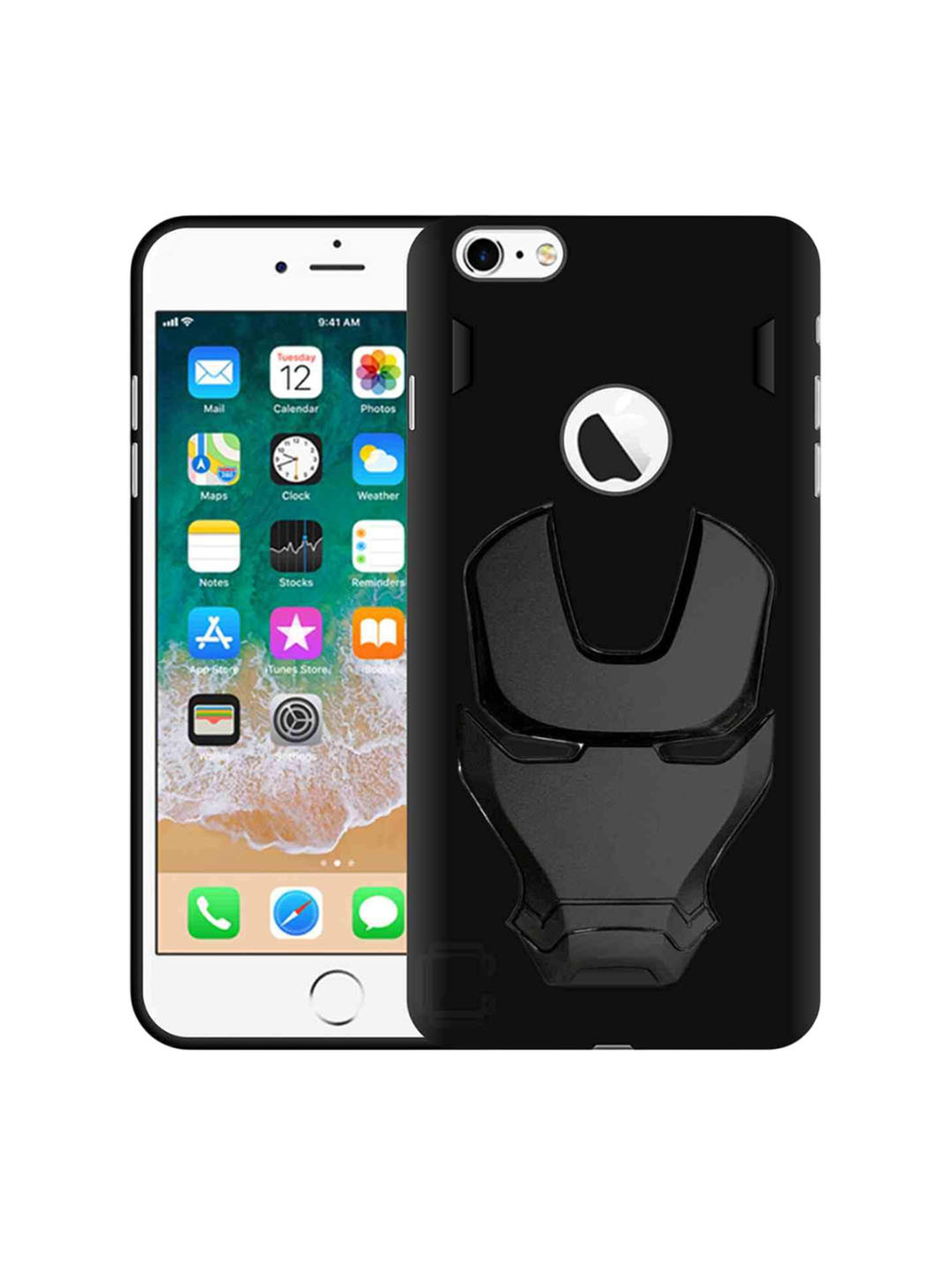 CASE CREATION Superhero 3D Feel Marvel Avengers Rugged Grip Iron Man iPhone 6 Back Case