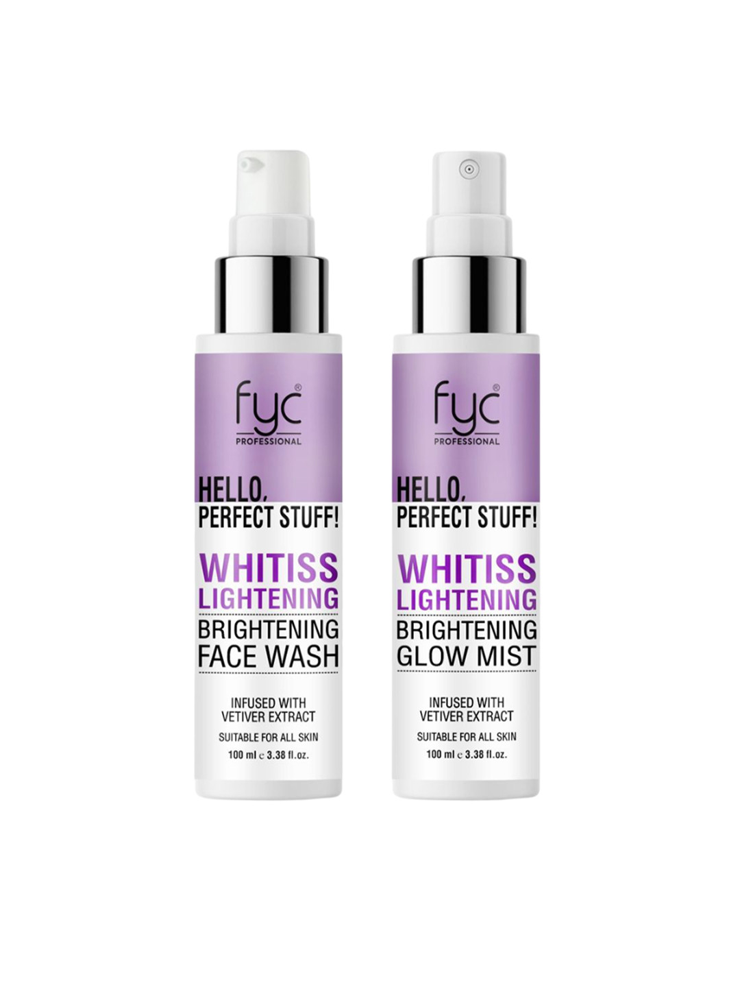 FYC Professional Set Of 2 Whitiss Face Wash + Mist- 100 ml Each