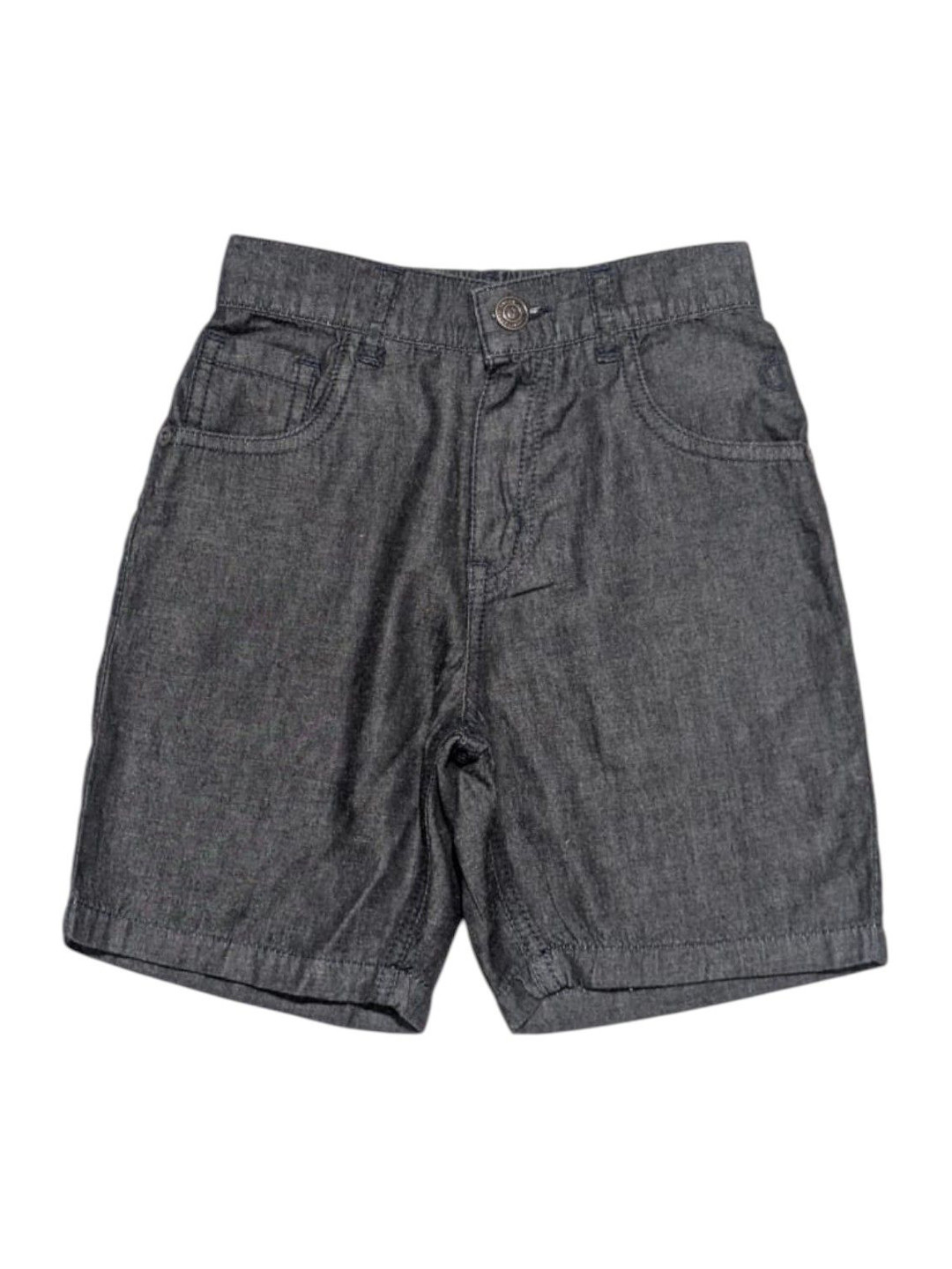 Gini and Jony Boys Cotton Bermuda Fixed Waist Denim Shorts
