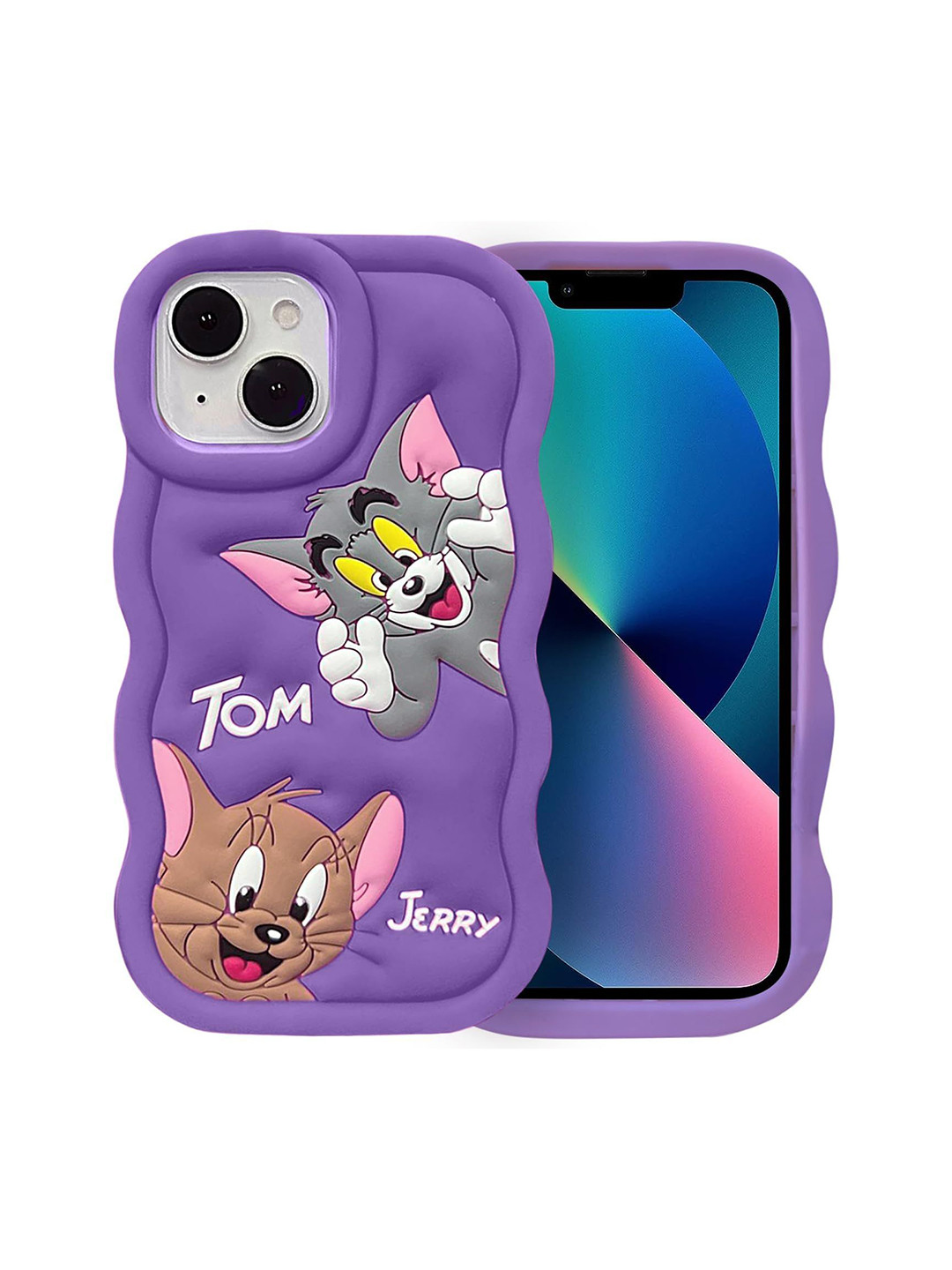 CASE CREATION Tom and Jerry Cartoon iPhone 16 Bumper Case Mobile Accessories
