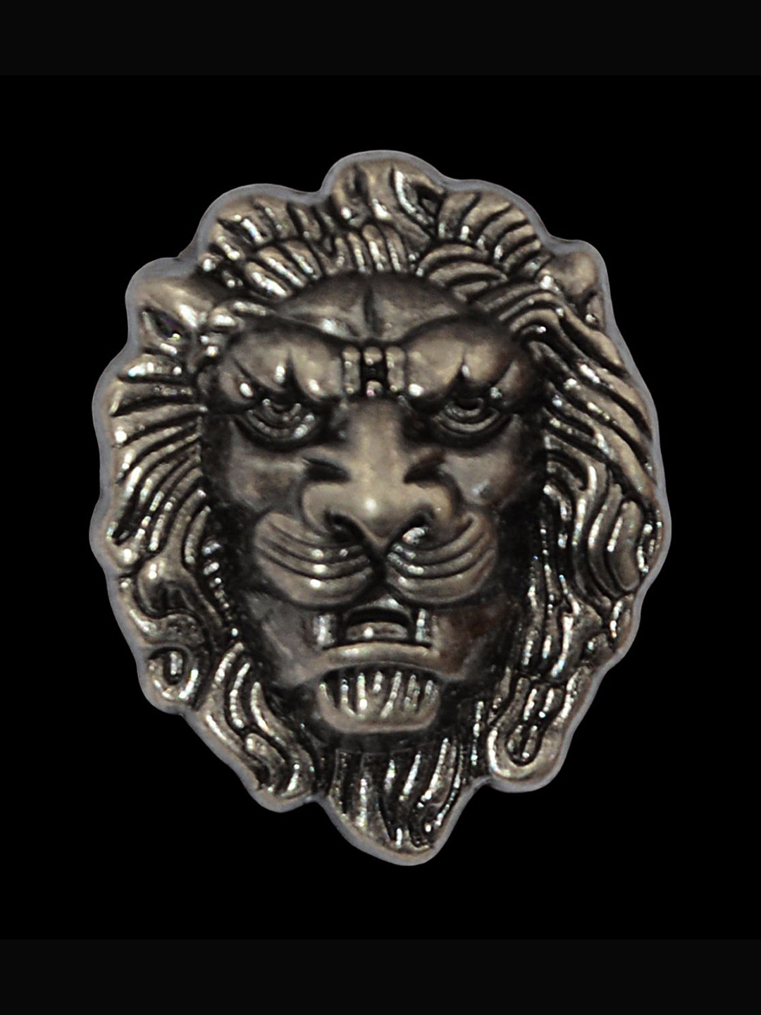 Curren Men Vintage Lion King Lapel Pin Brooch