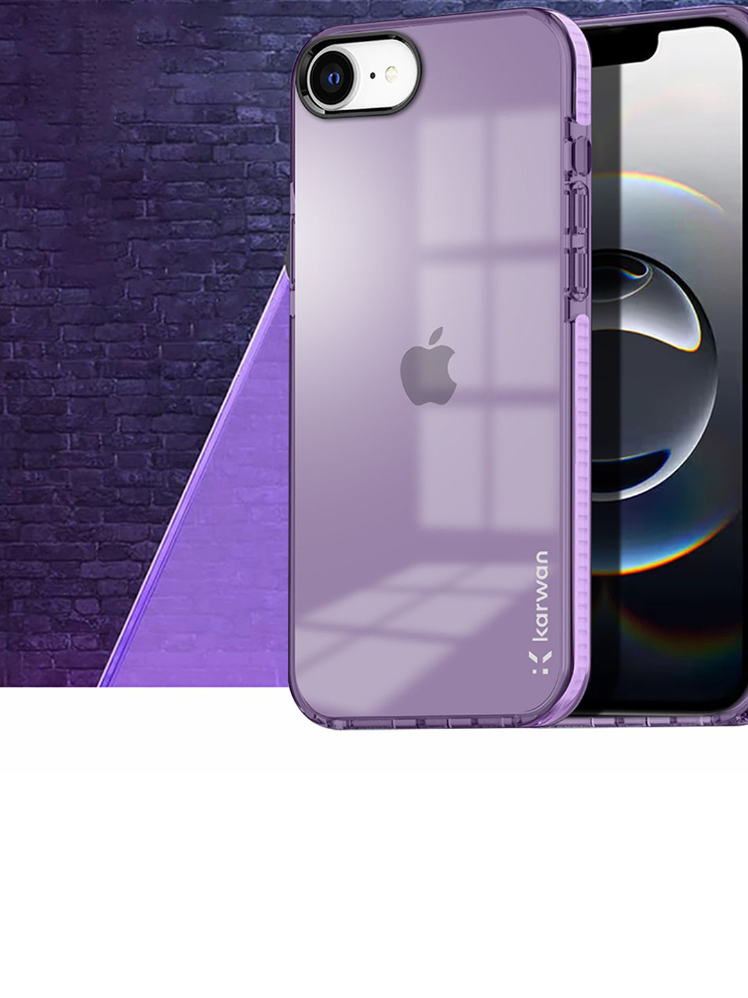 Karwan Solid Printed Apple iPhone 16e Back Case Mobile Accessories