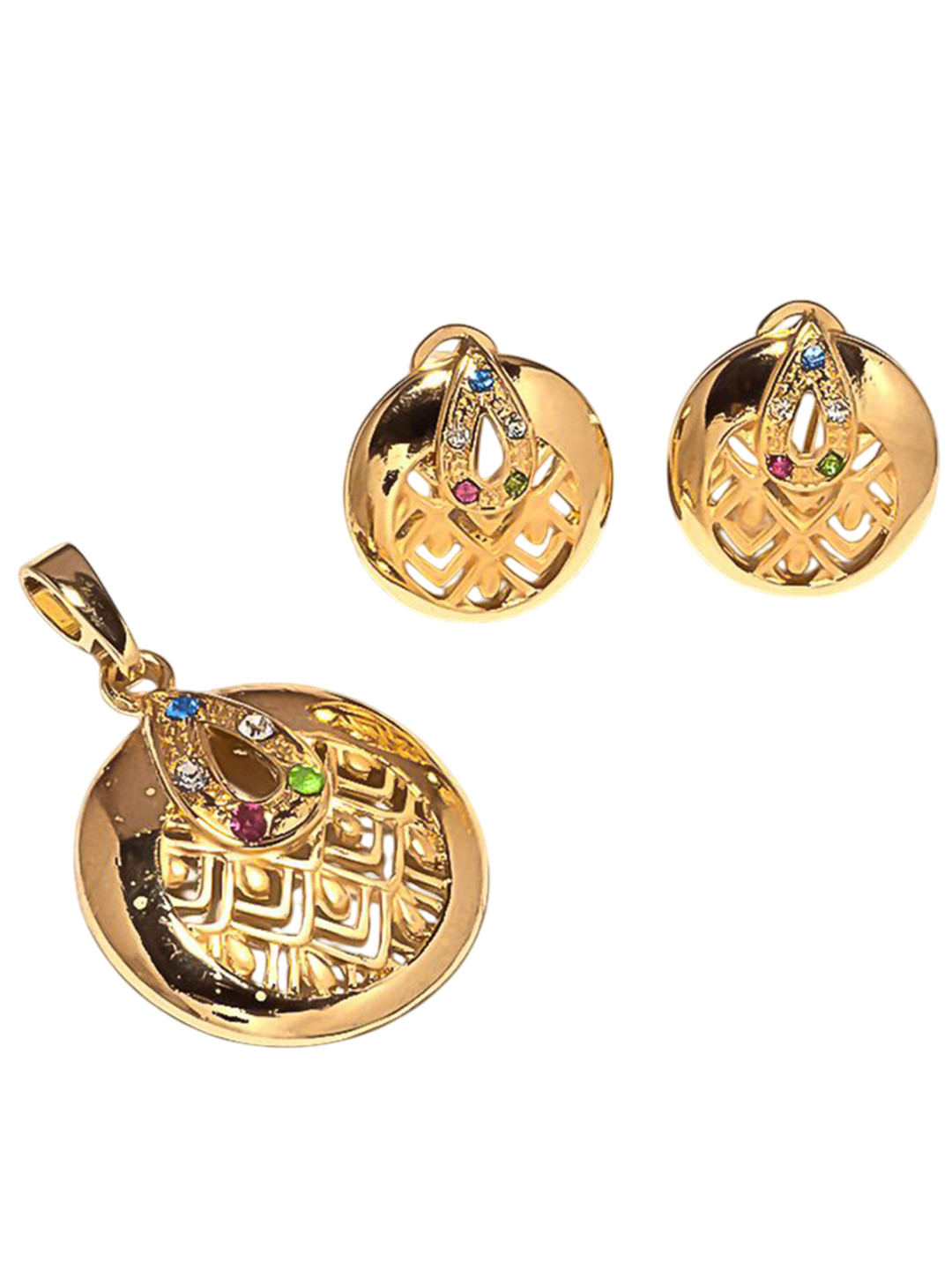 SANAA CREATIONS Gold-Plated Jewellery Set