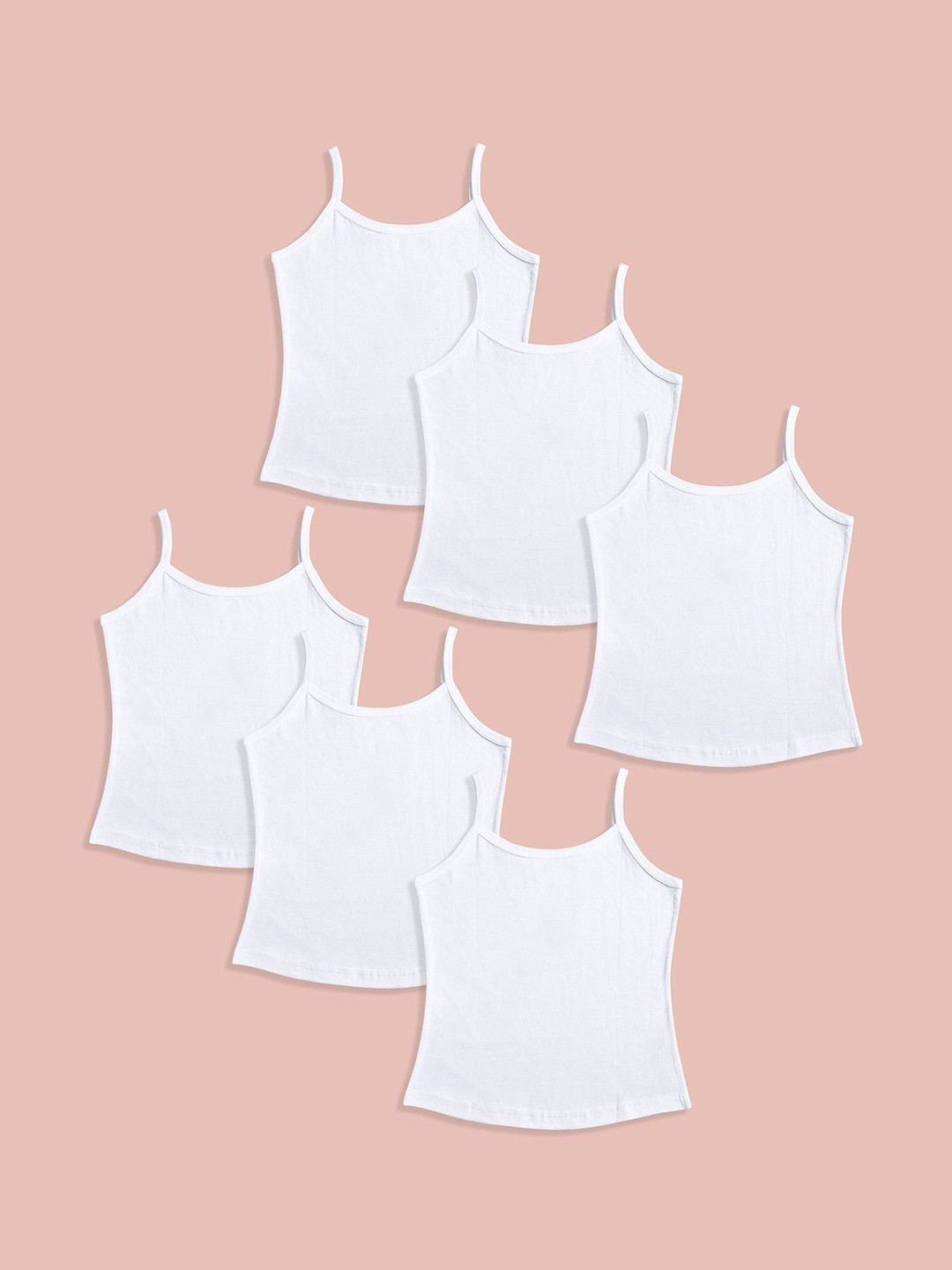 Revvo Junior Girls Cotton Knitted Innerwear Vest