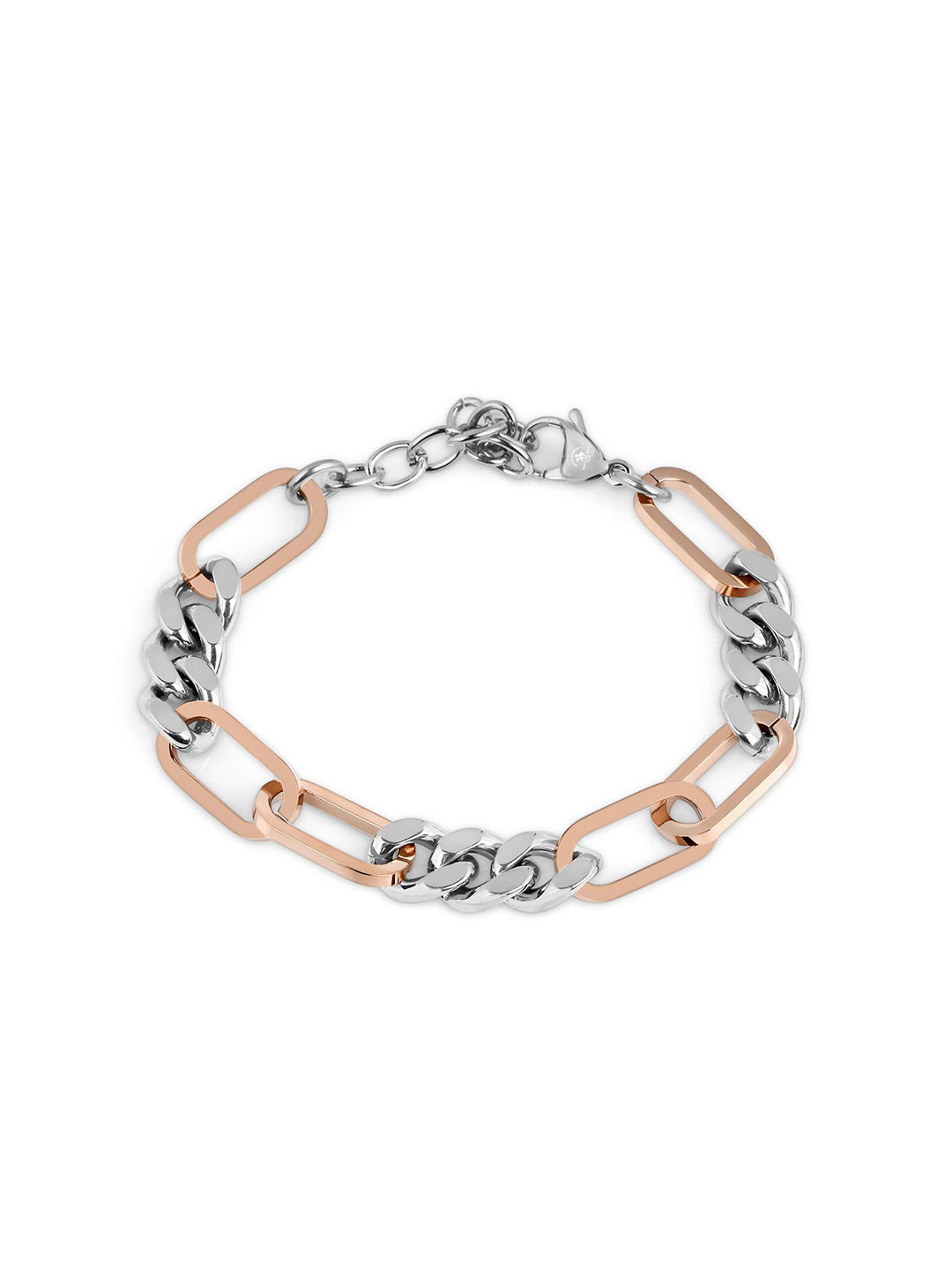 SANTA BARBARA POLO & RACQUET CLUB Men Stainless Steel Link Bracelet