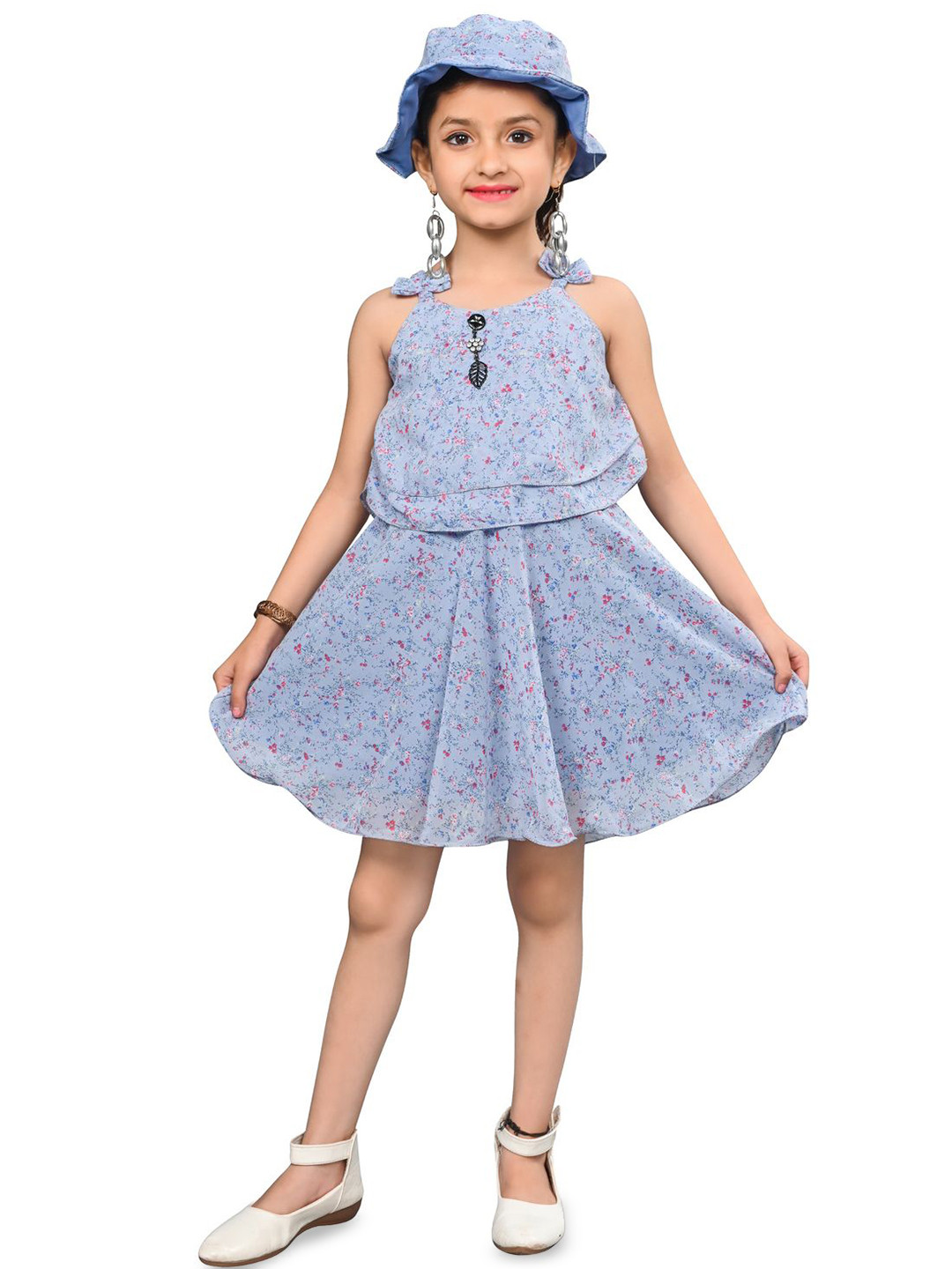 VALUE CREATION Girls Top with Skirt