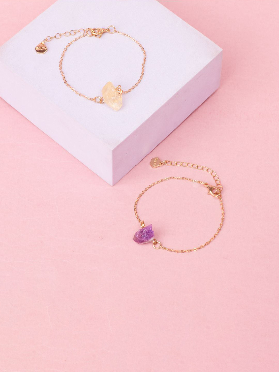 SALTY Set Of 2 Stone Of Confidence & Steller Monolith Bracelets