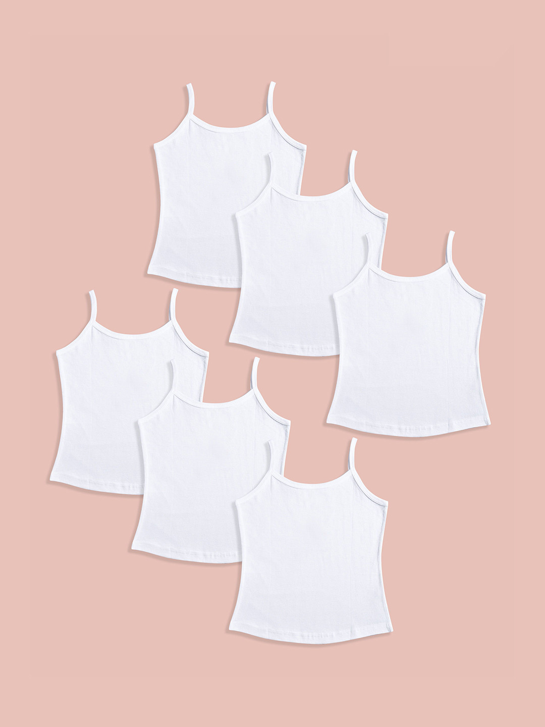 Revvo Junior Girls Cotton Knitted Innerwear Vest