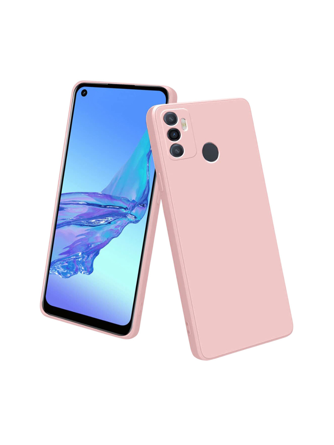 LIRAMARK Unisex Solid Oppo A53 / A32 / A33 Back Case Mobile Accessories