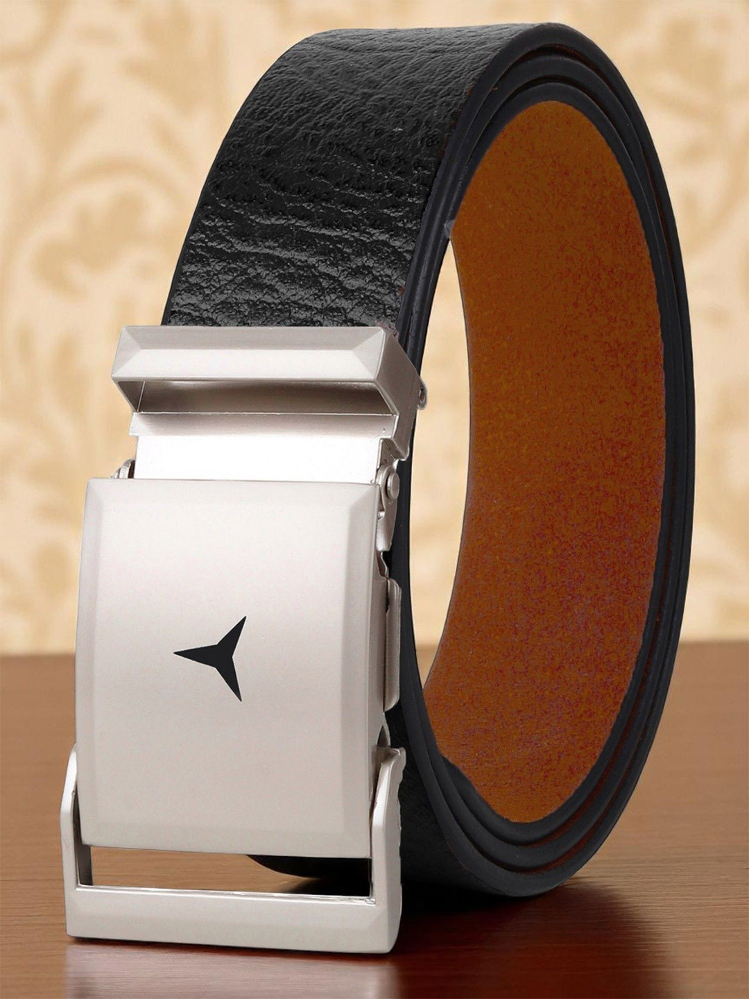 Killer Men Leather Slider Buckle Belt