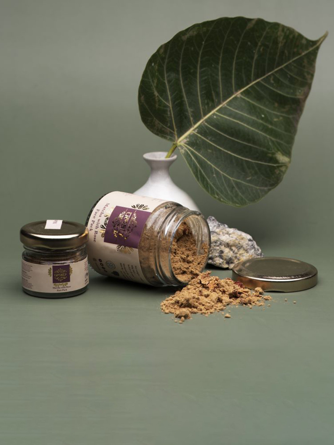 Umatr Matcha With Rose Face Pack - 30 g