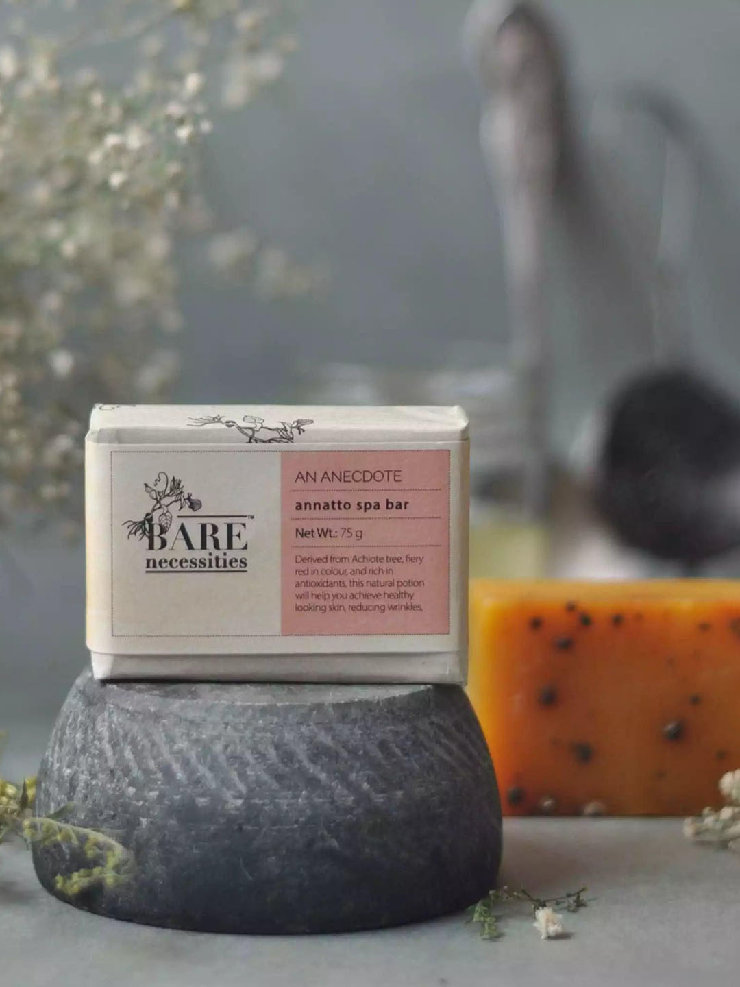 Bare Necessities Annatto Spa Bar- 75 g