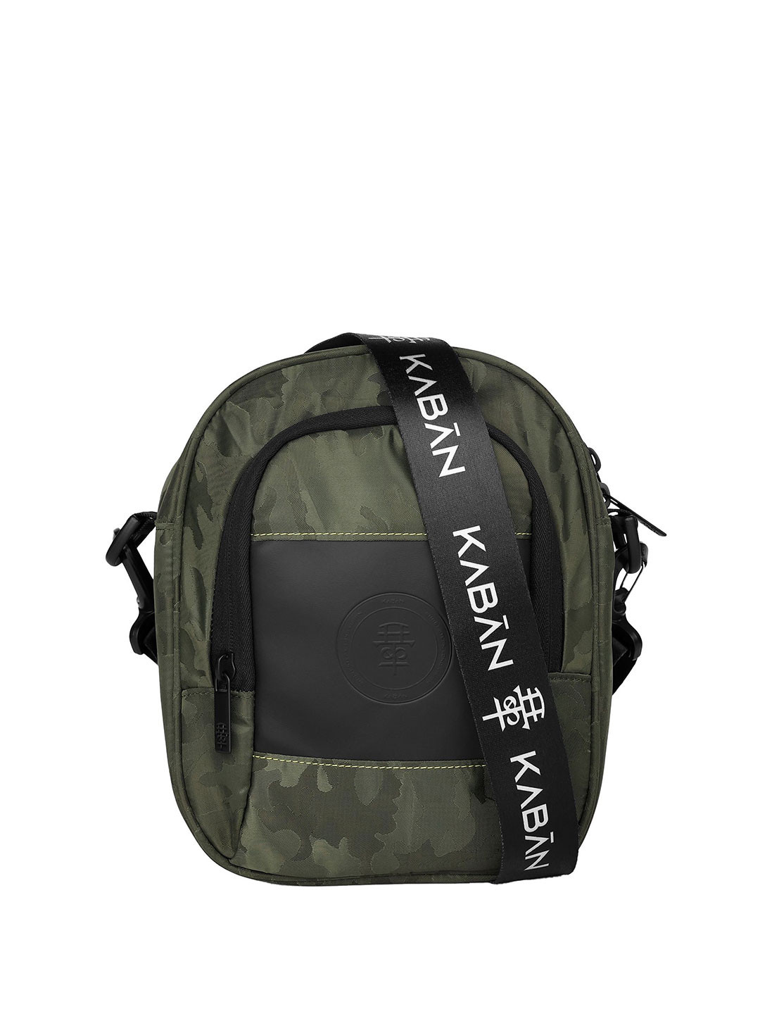 Kaban Men Printed Crossbody Sling Messenger Bag