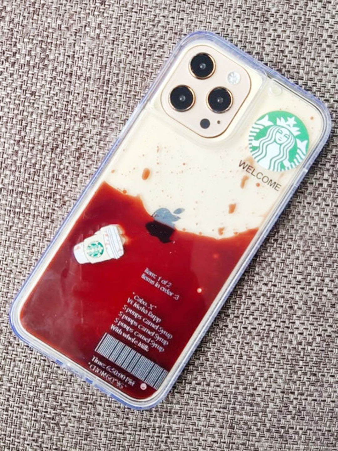 CASE CREATION Neon Sand Printed iPhone 14 Plus Silicone Back Case Mobile Accessories