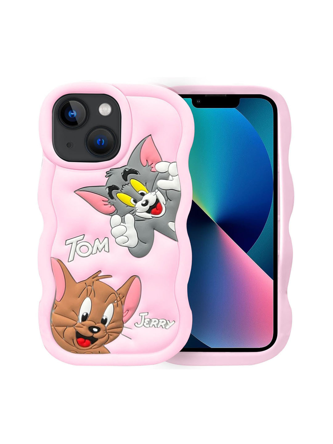 CASE CREATION Cartoon Characters Printed iPhone 16 Pro Max Back Case Mobile Cover
