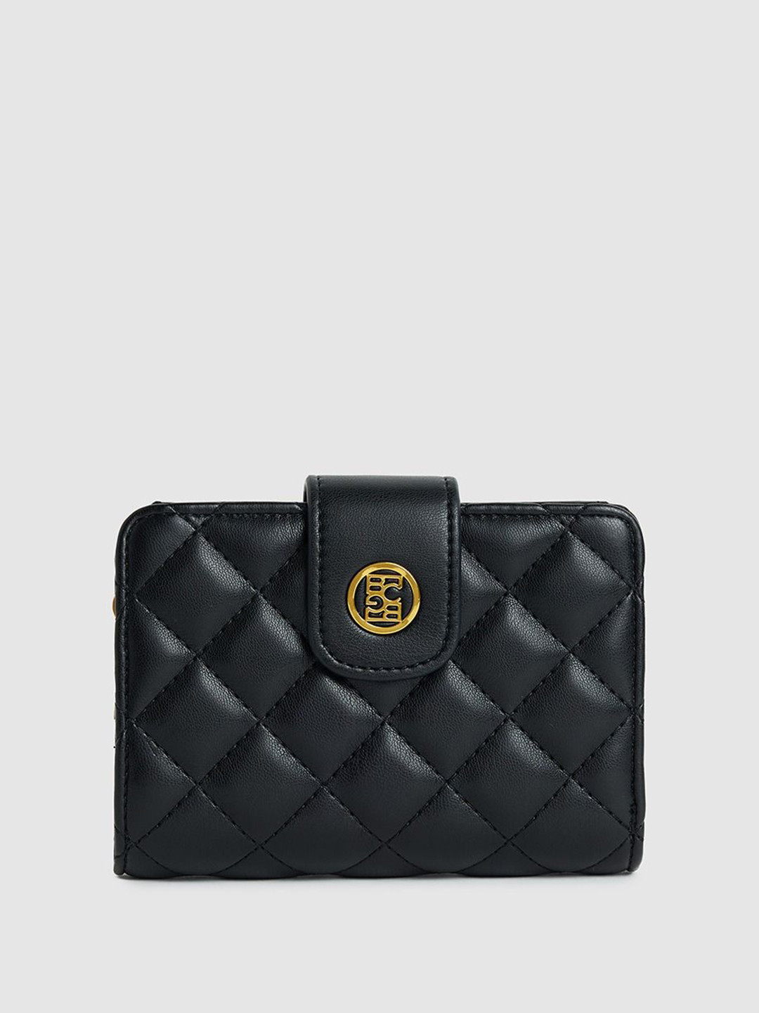 BCBG Women Quilted Two Fold Wallet