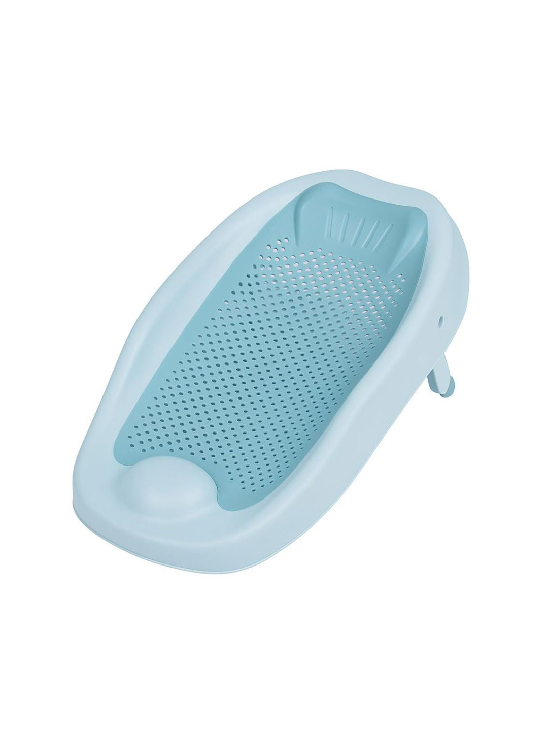 GUCHIGU Kids Blue Anti-Slip Foldable Bath Chair & Suction Base Bath Tub