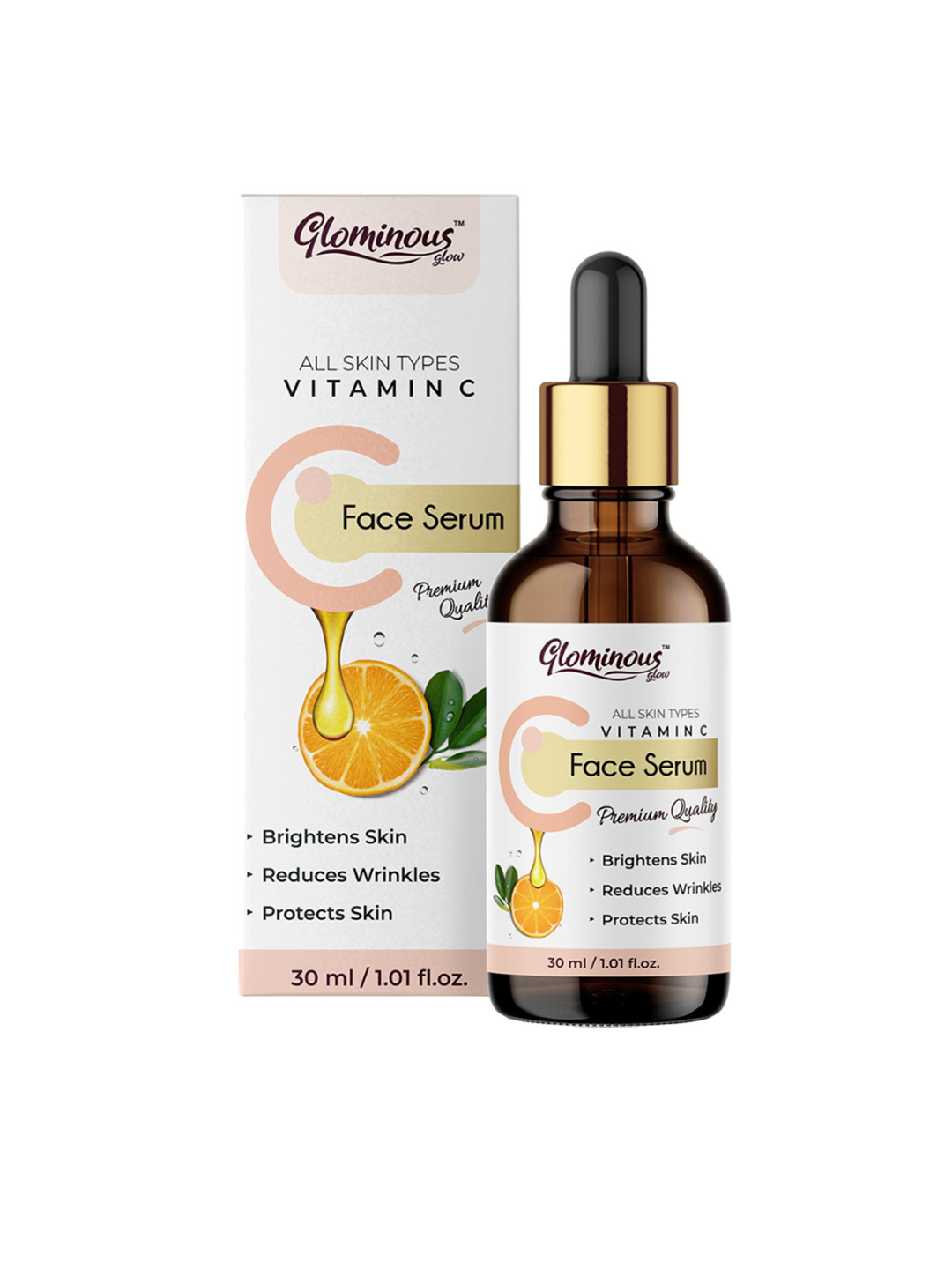 GLOMINOUS GLOW 12.5% Vitamin C Face Serum- 30 ml