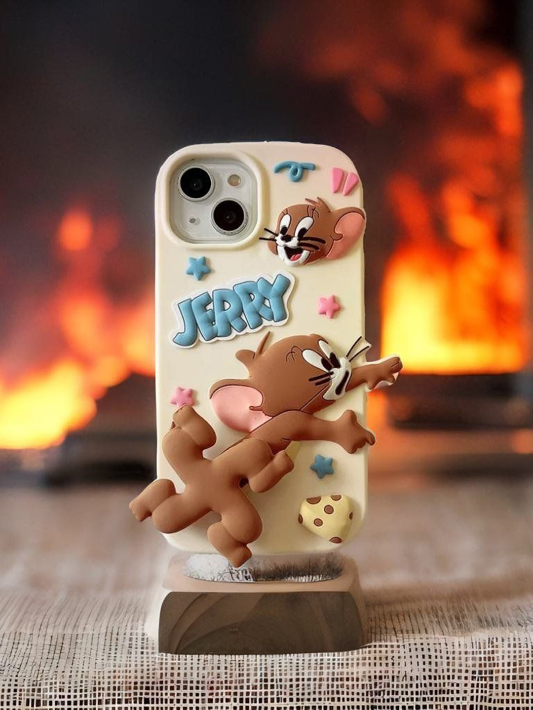 CASE CREATION Printed iPhone 13 Pro Silicone Bumper Case Mobile Accessories