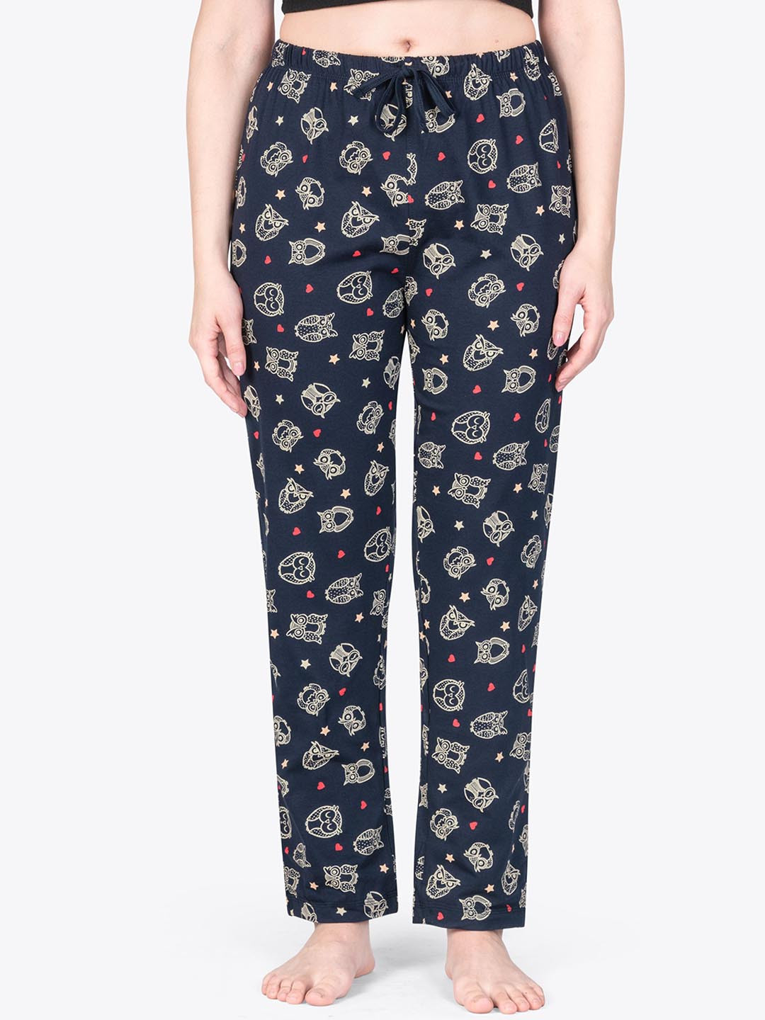 ariel Printed Pure Cotton Breathable Lounge Pants