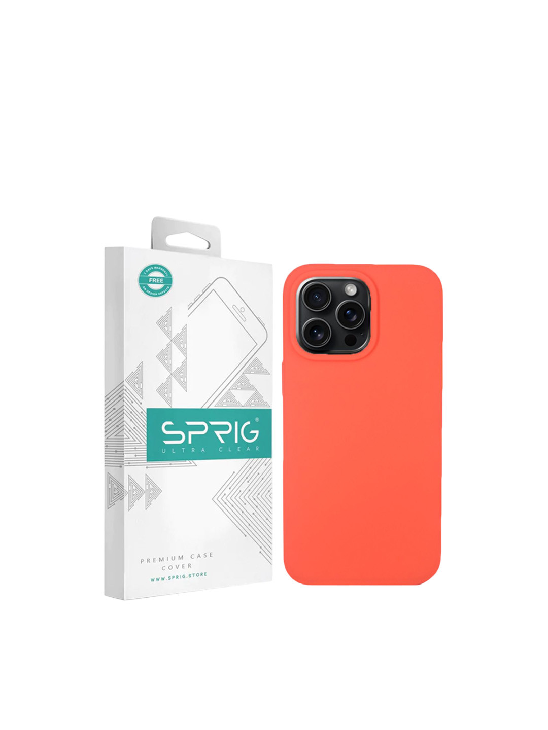 SPRIG iPhone 15 Pro Max Liquid Silicone Back Cover