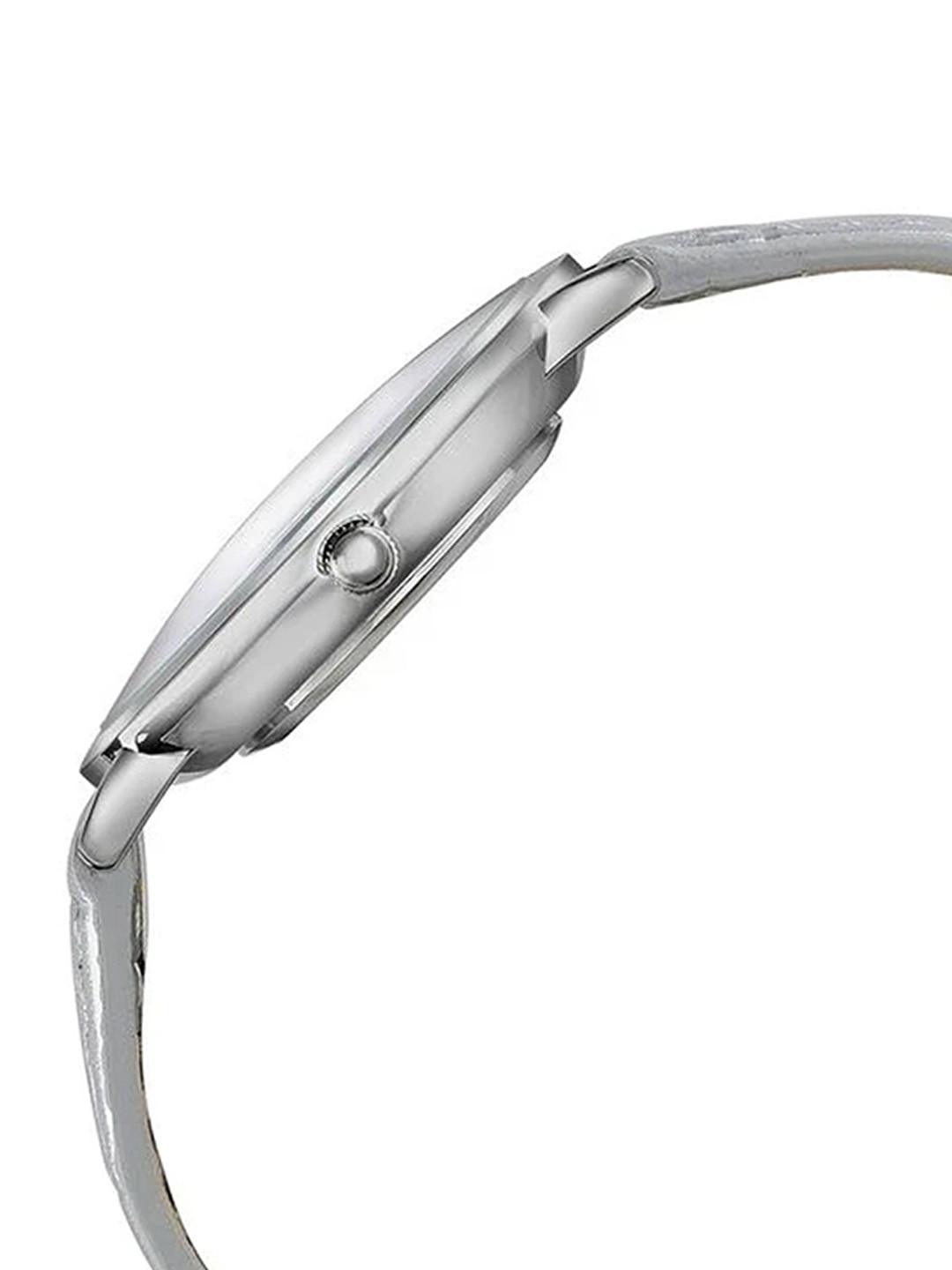 Sonata Poze Quartz Analog Dial Leather Strap Watch for Women - SP80063SL01W