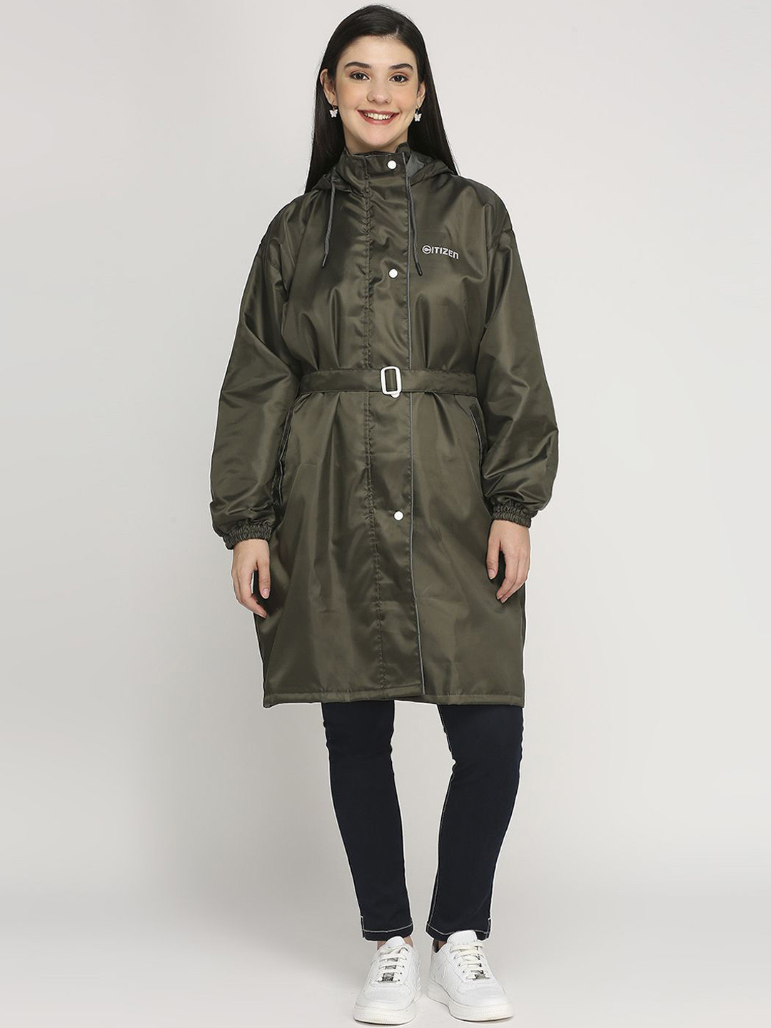 Citizen Waterproof Hooded Rain Jacket